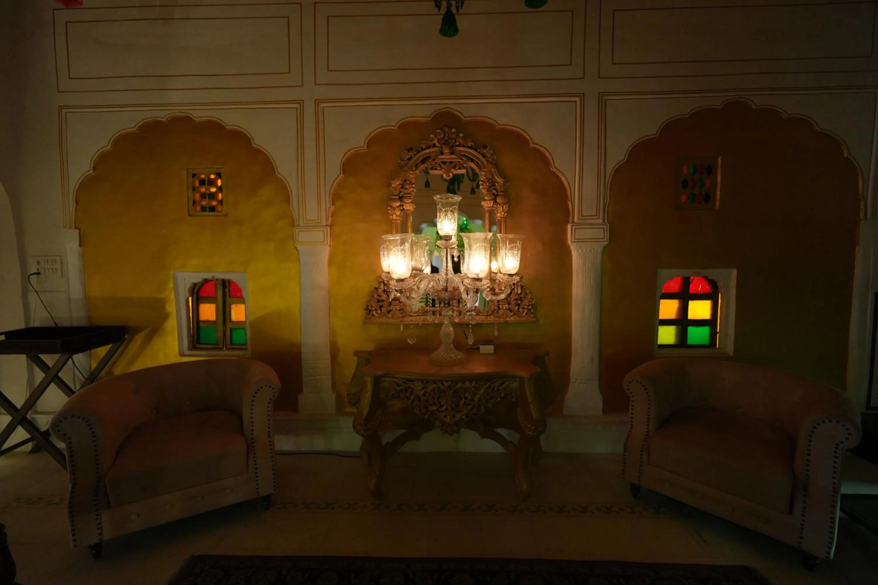 Living room in Medieval Forts, Kalwar, Jaipur