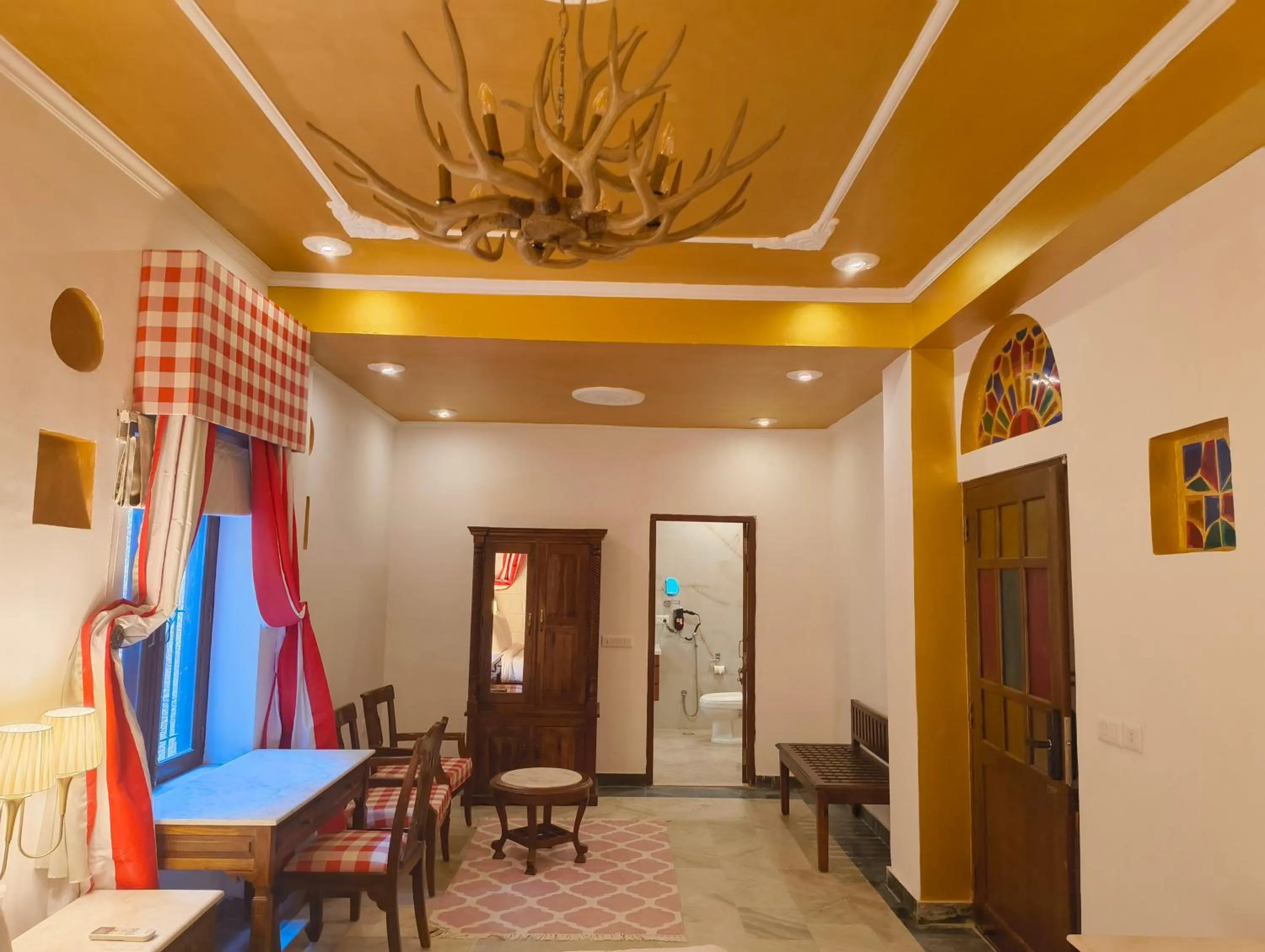 Living room in Medieval Forts, Kalwar, Jaipur