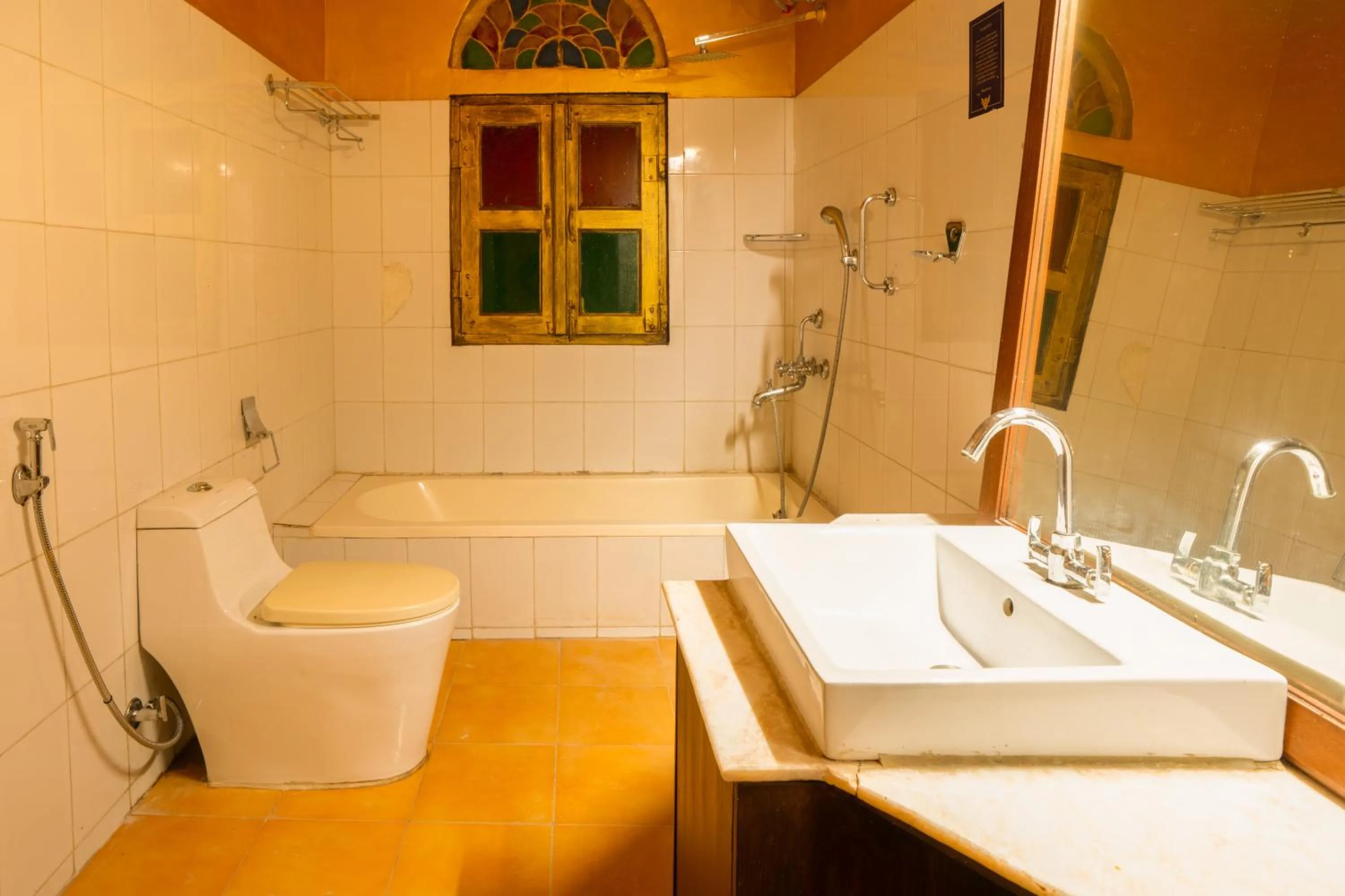 Bathroom in Medieval Forts, Kalwar, Jaipur