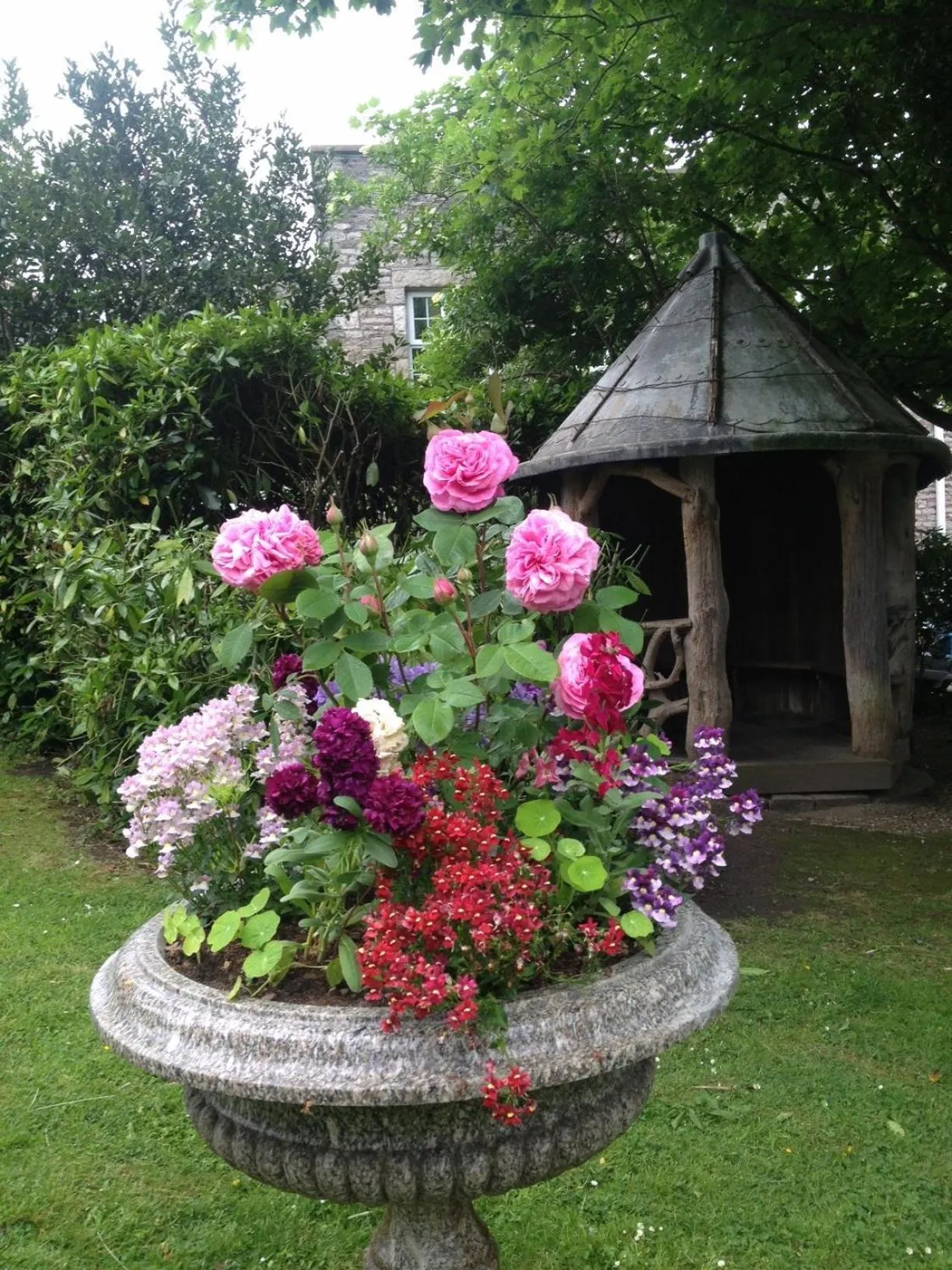 Decorative detail in Purbeck House Hotel & Louisa Lodge