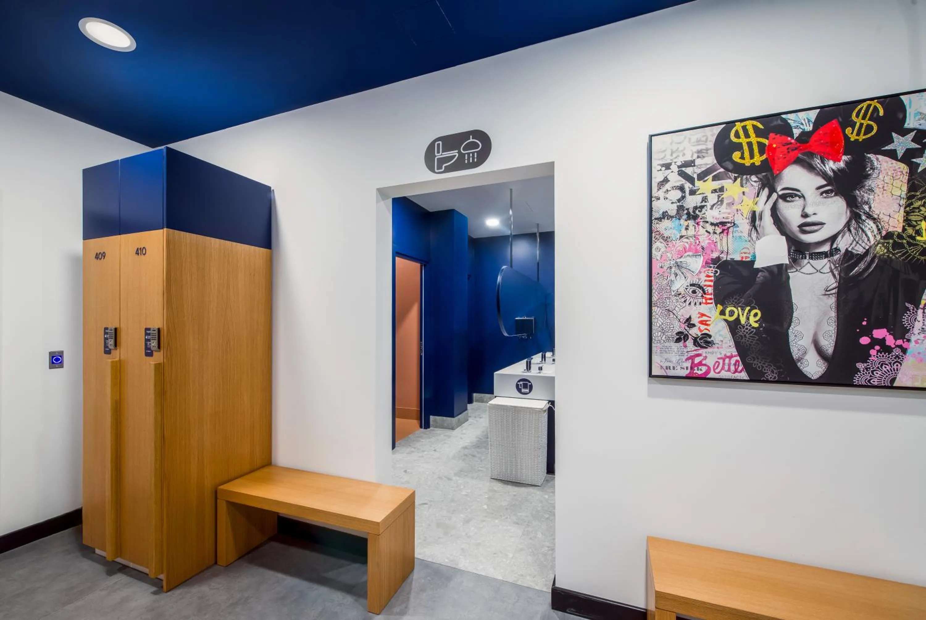 locker in Kepler Club Riga Airport Hotel - Landside Public Area