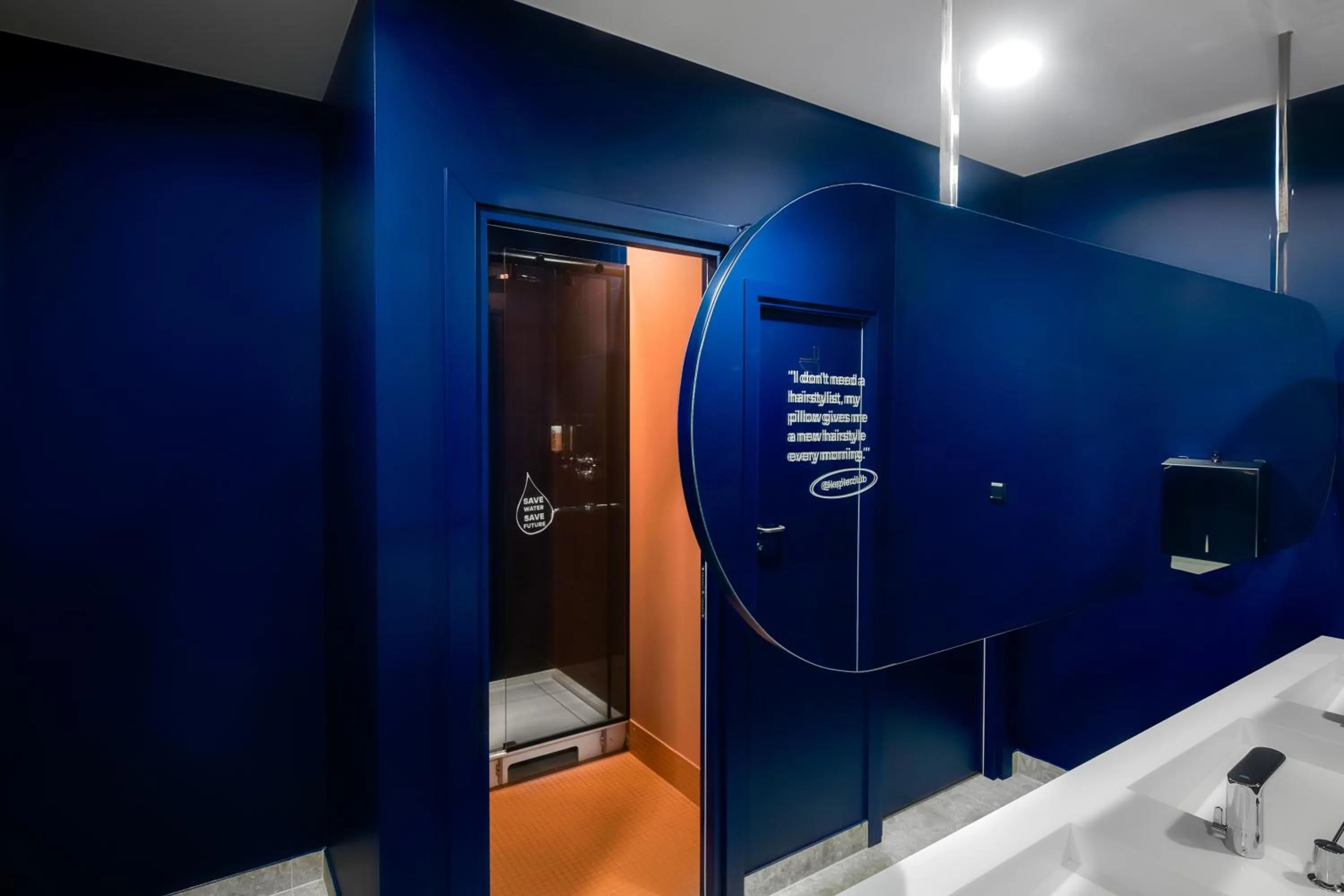 Shower in Kepler Club Riga Airport Hotel - Landside Public Area