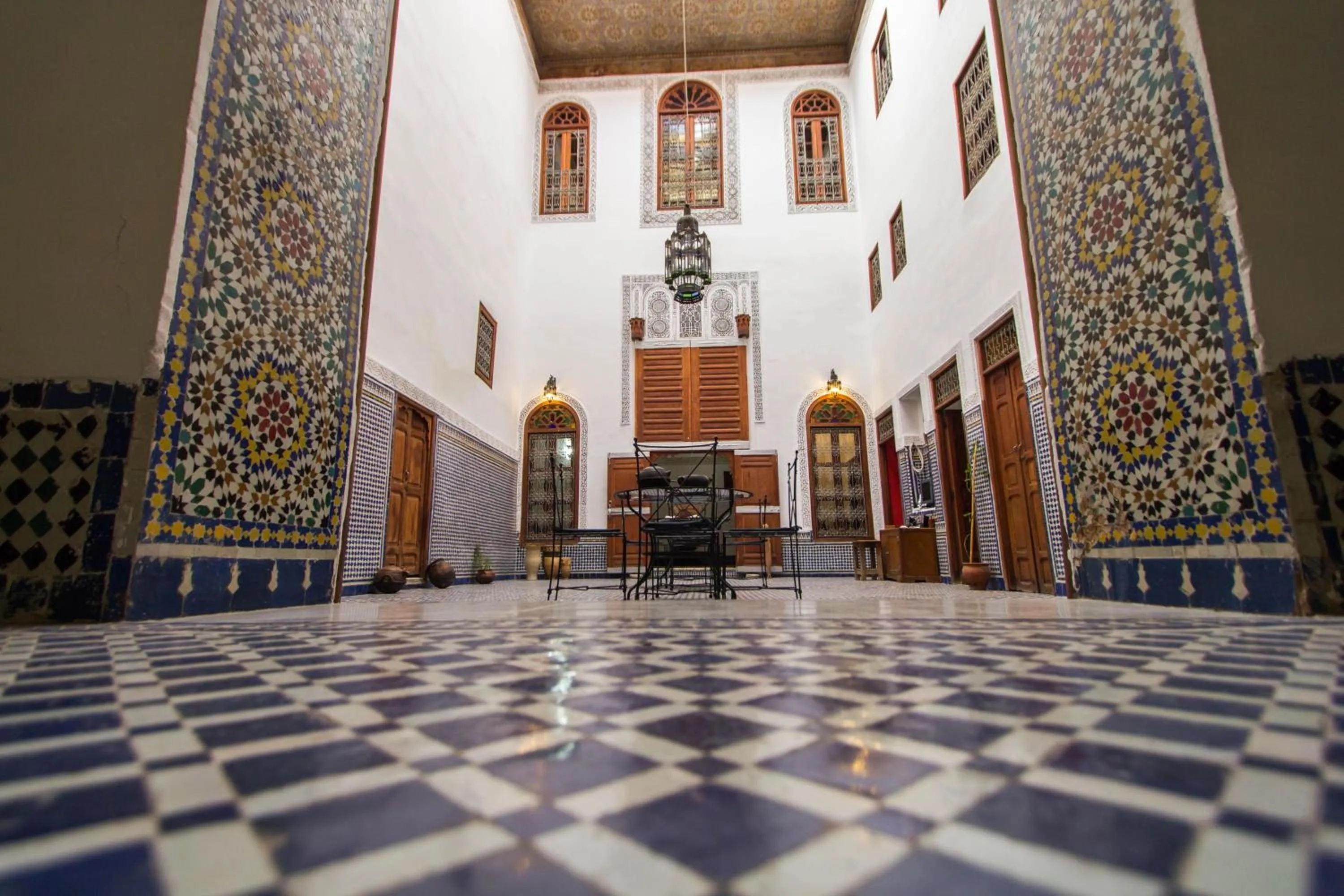 Decorative detail in Dar Nejma