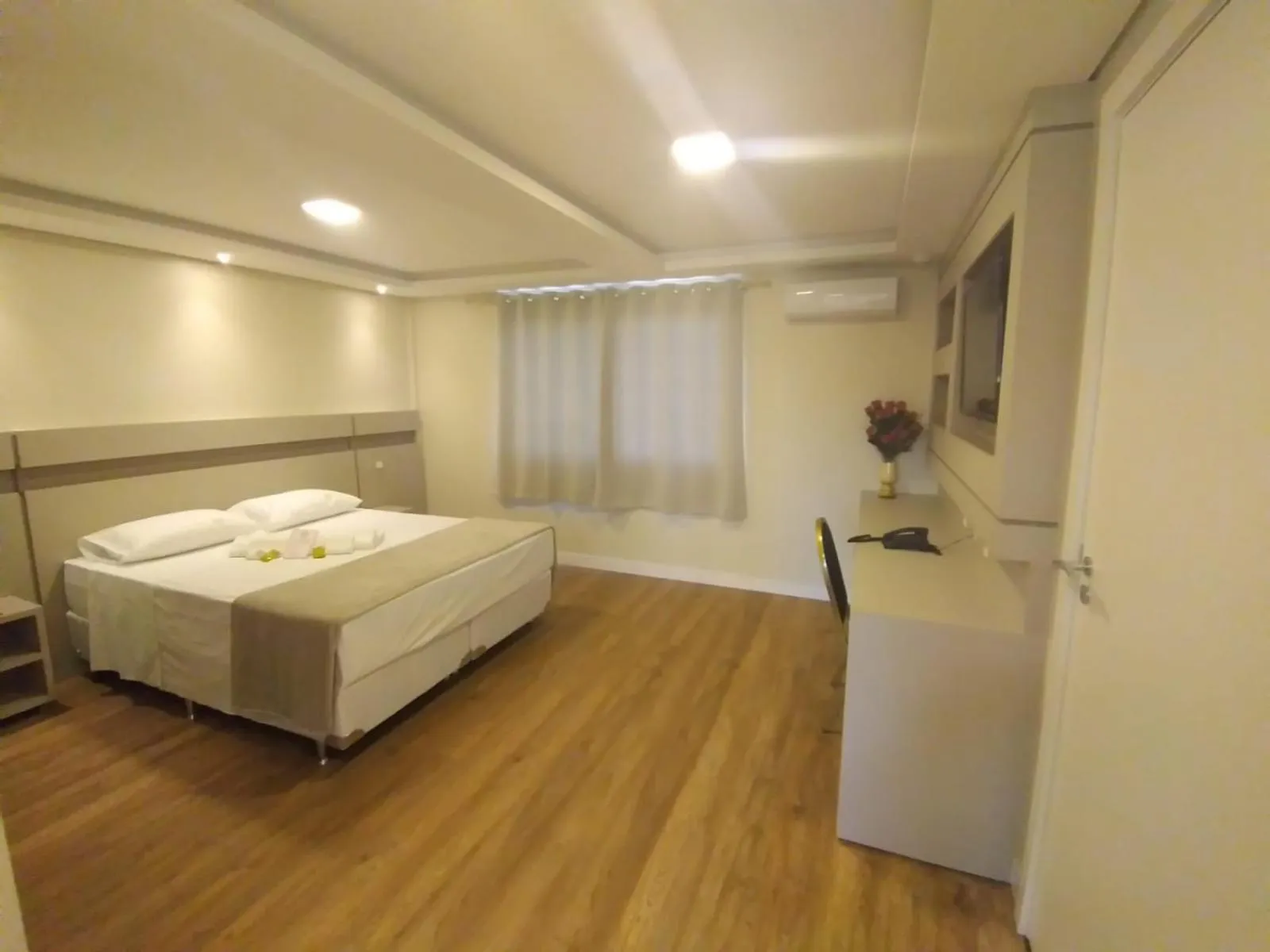 Bed in Hotel Joaçaba