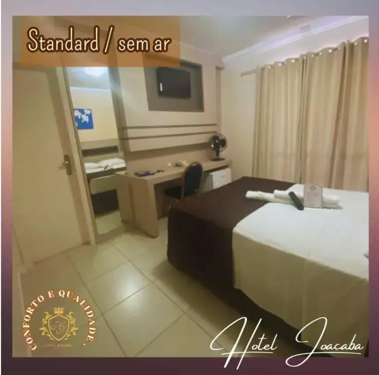 Standard Double Room WITHOUT AIR CONDITIONING in Hotel Joaçaba Standard Double Room WITHOUT AIR CONDITIONING in Hotel Joaçaba