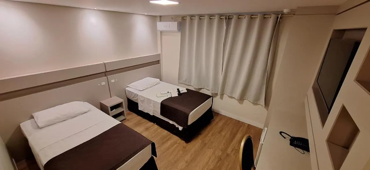 Bed in Hotel Joaçaba