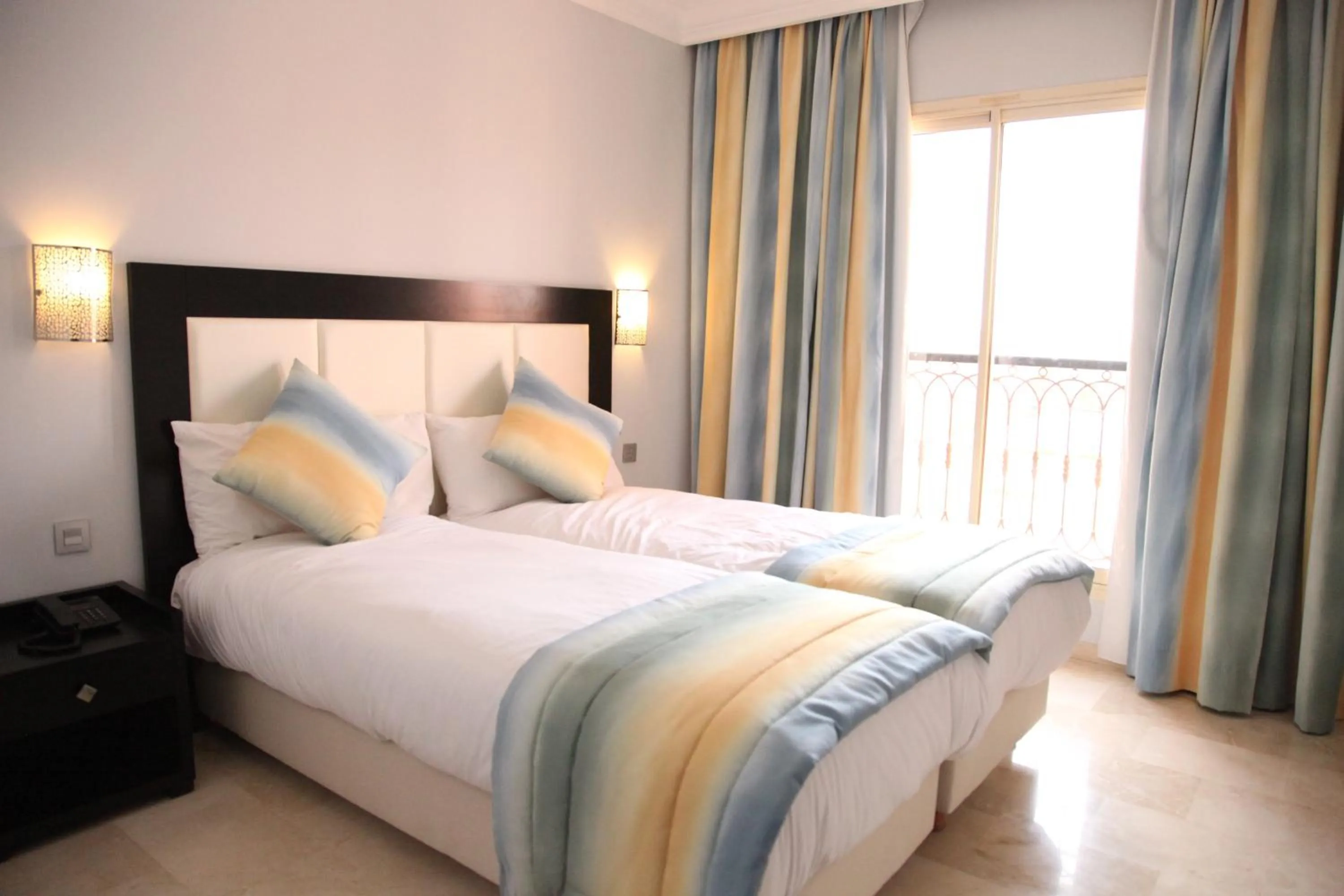 Bed in Palm Appart Hôtel Marrakech