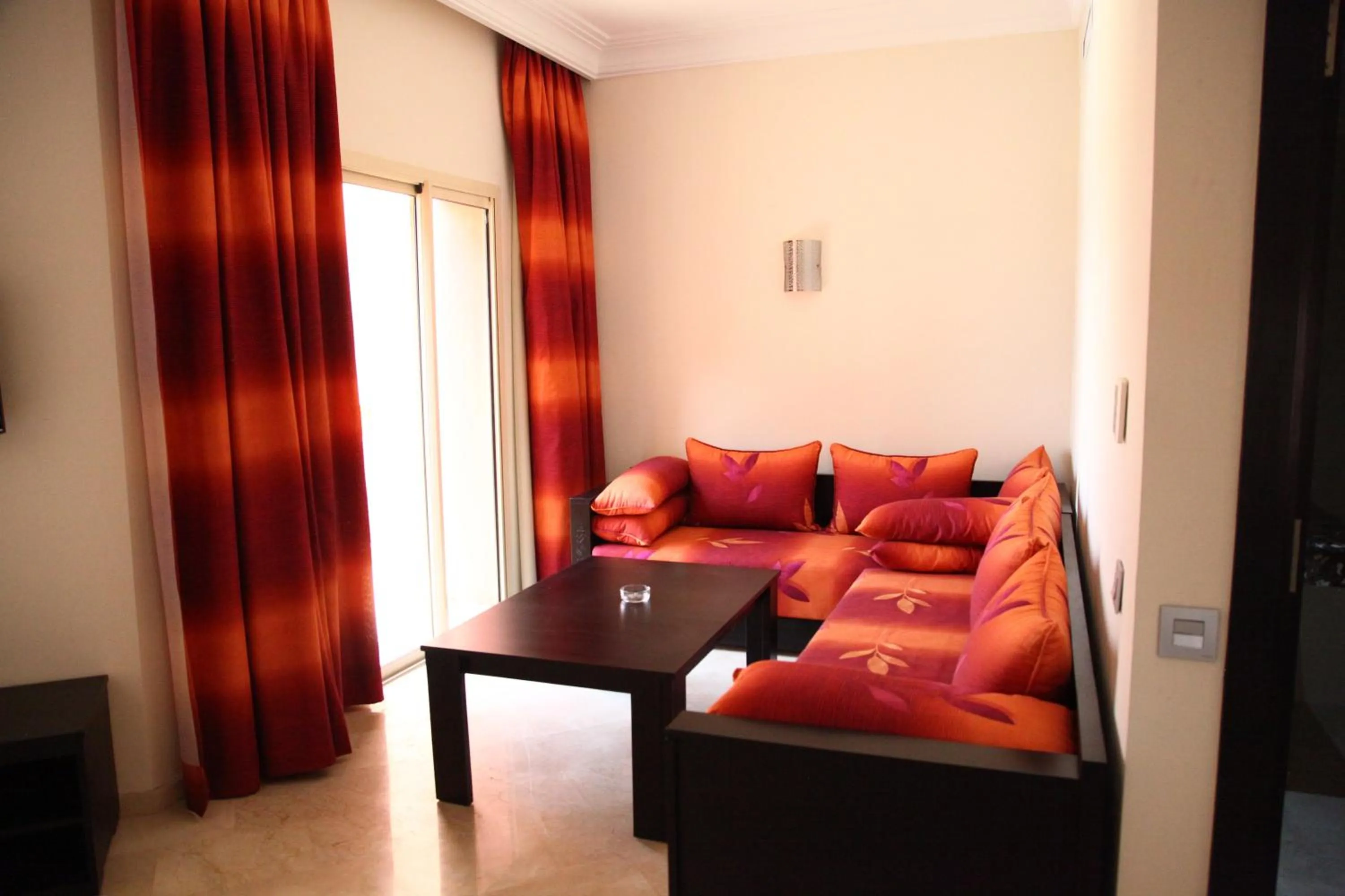 Living room in Palm Appart Hôtel Marrakech