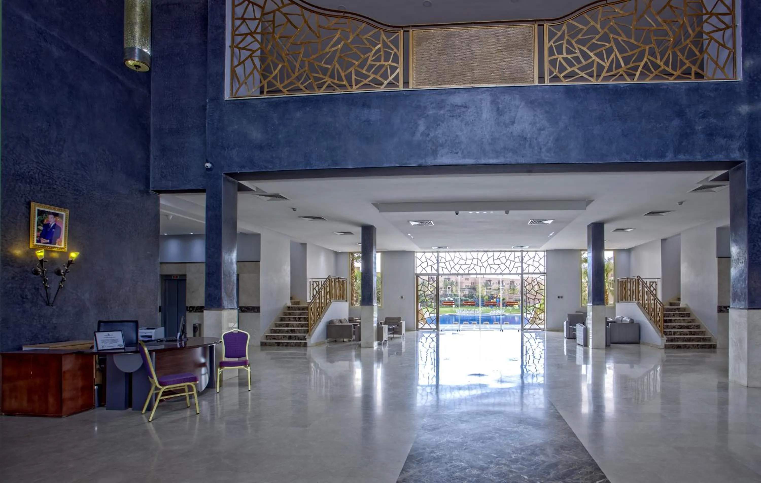 Lobby or reception in Palm Appart Hôtel Marrakech