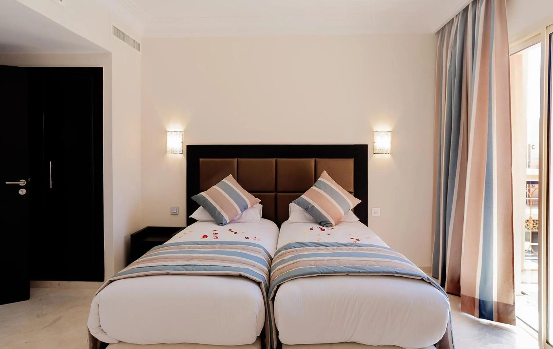 Bed in Palm Appart Hôtel Marrakech