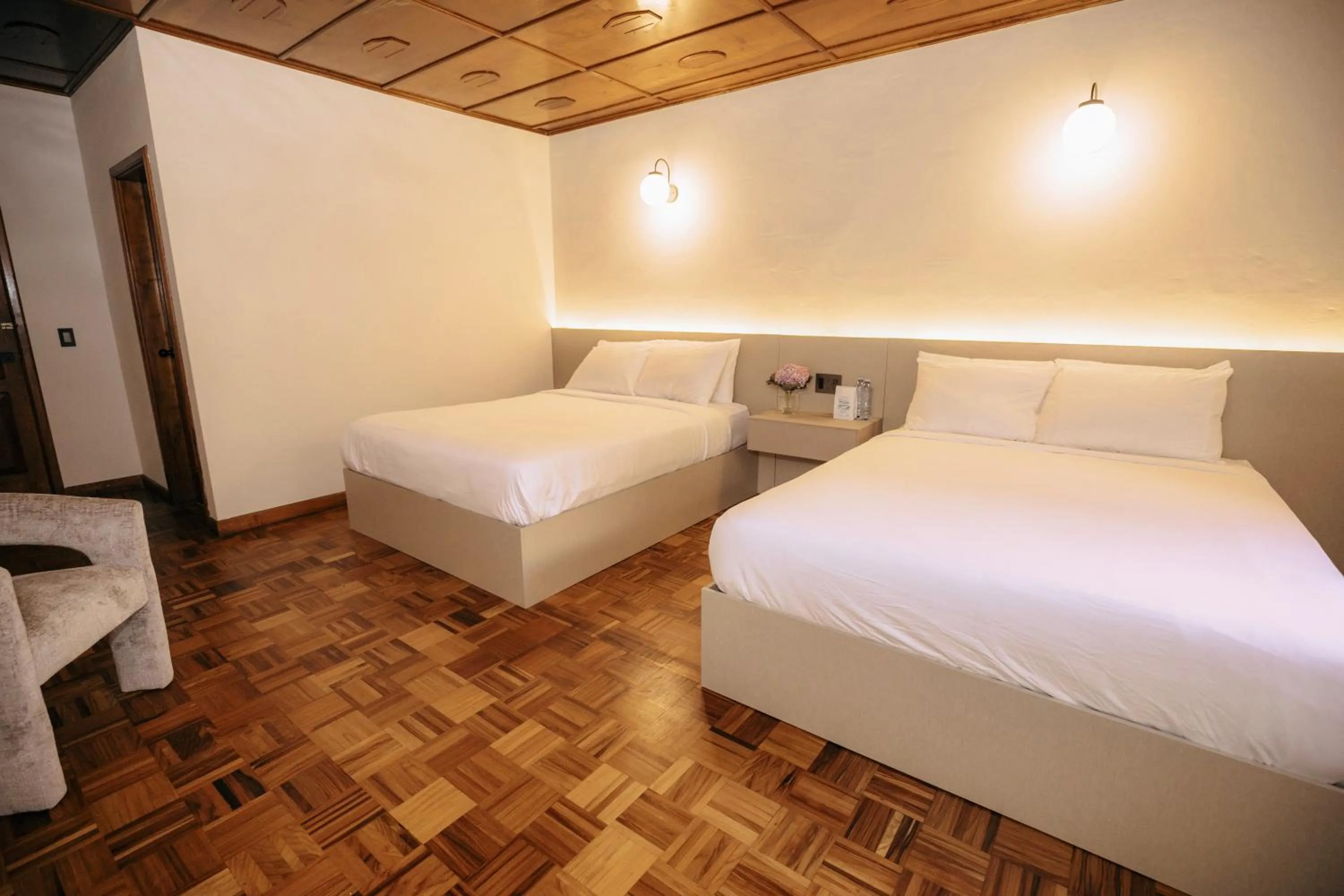 Bed in Hotel Boutique Rebequet