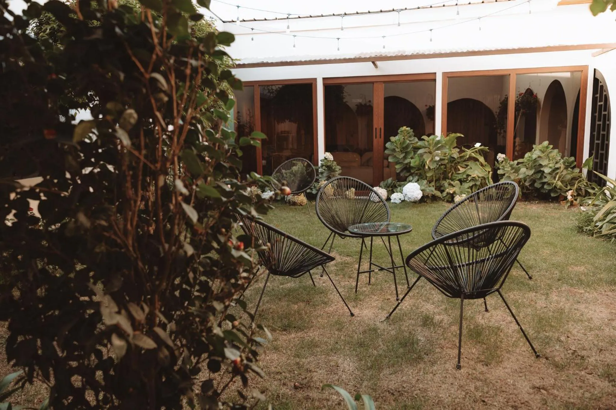 Patio in Hotel Boutique Rebequet