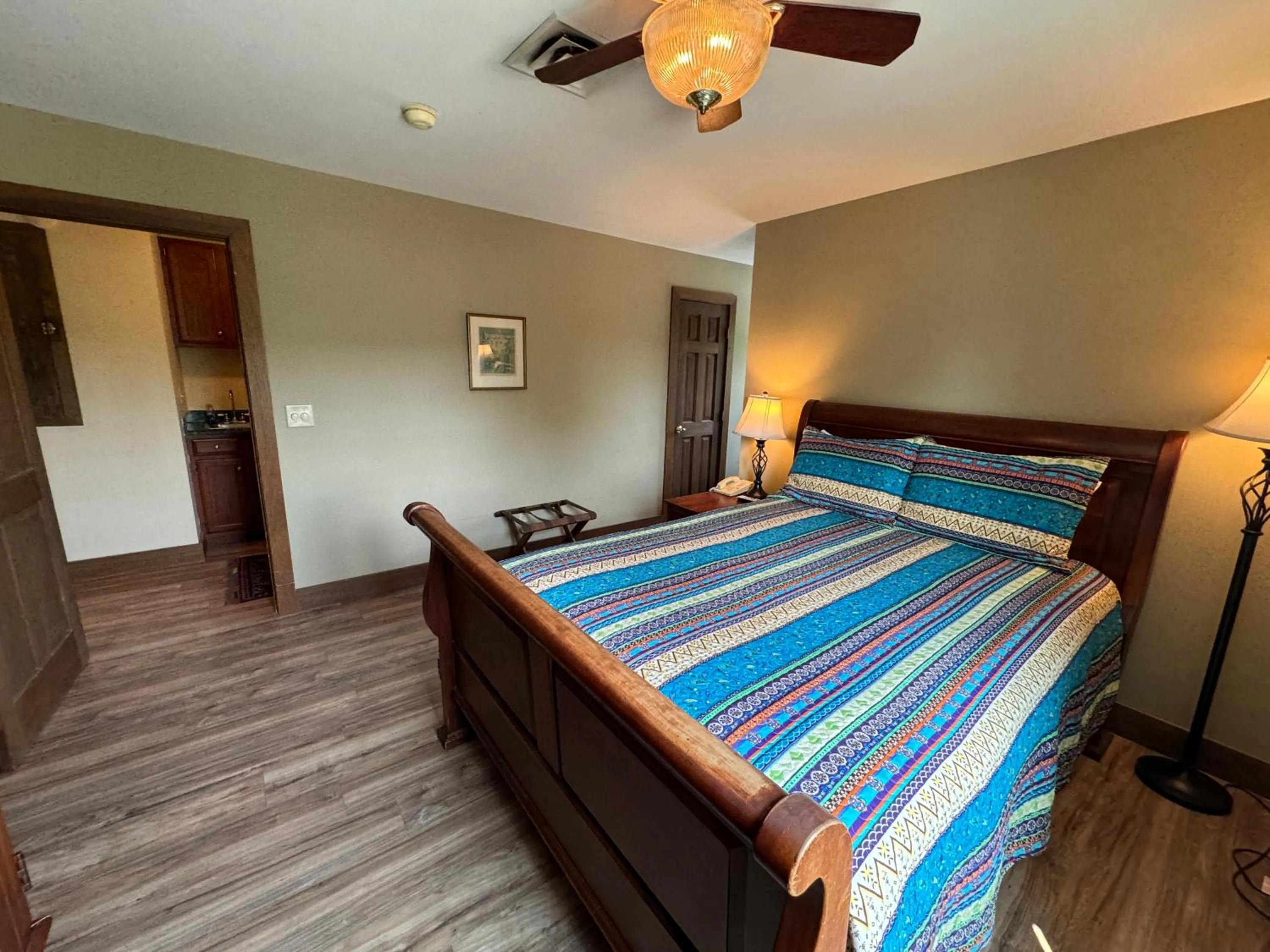 Bedroom, Bed in Artists Colony