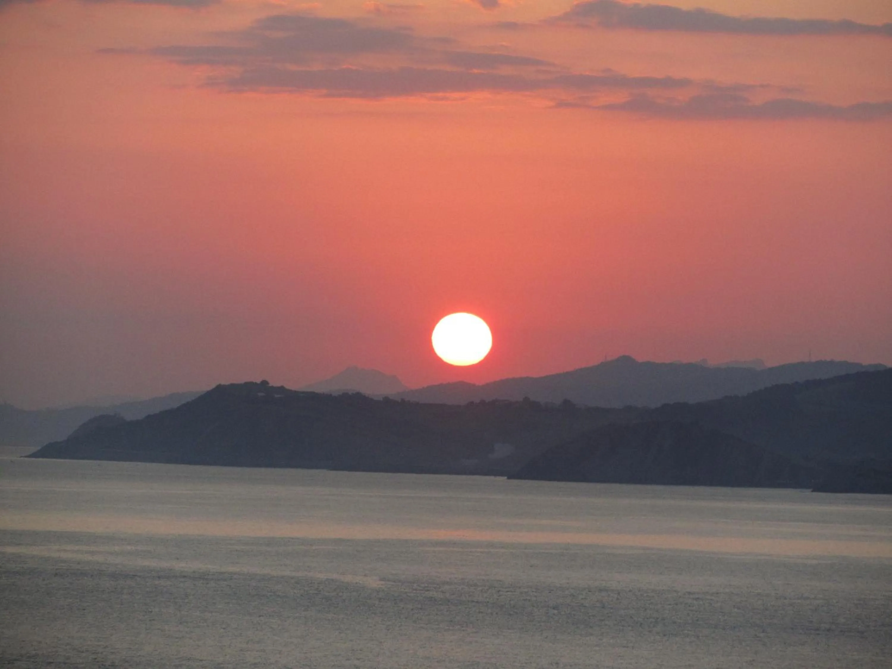 Sunset in Hotel Arbe