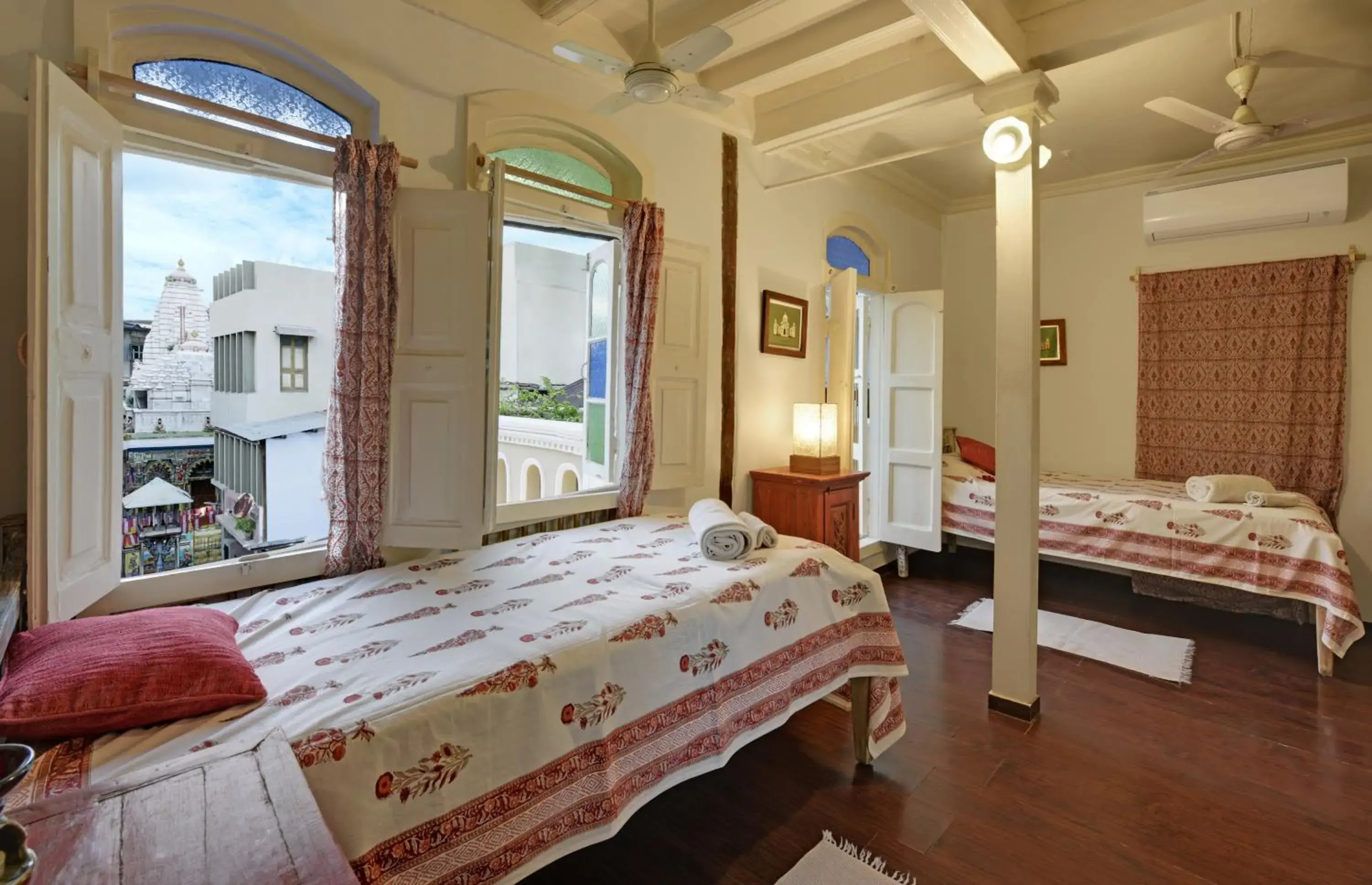 Heritage Twin Room with Balcony - single occupancy in French Haveli Heritage Twin Room with Balcony - single occupancy in French Haveli