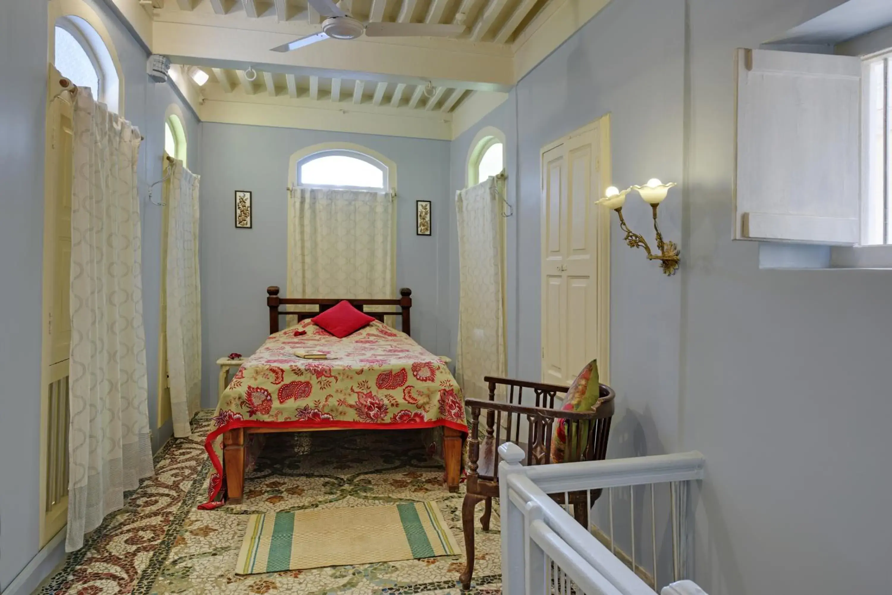 Double Room with Private External Bathroom - single occupancy in French Haveli Double Room with Private External Bathroom - single occupancy in French Haveli