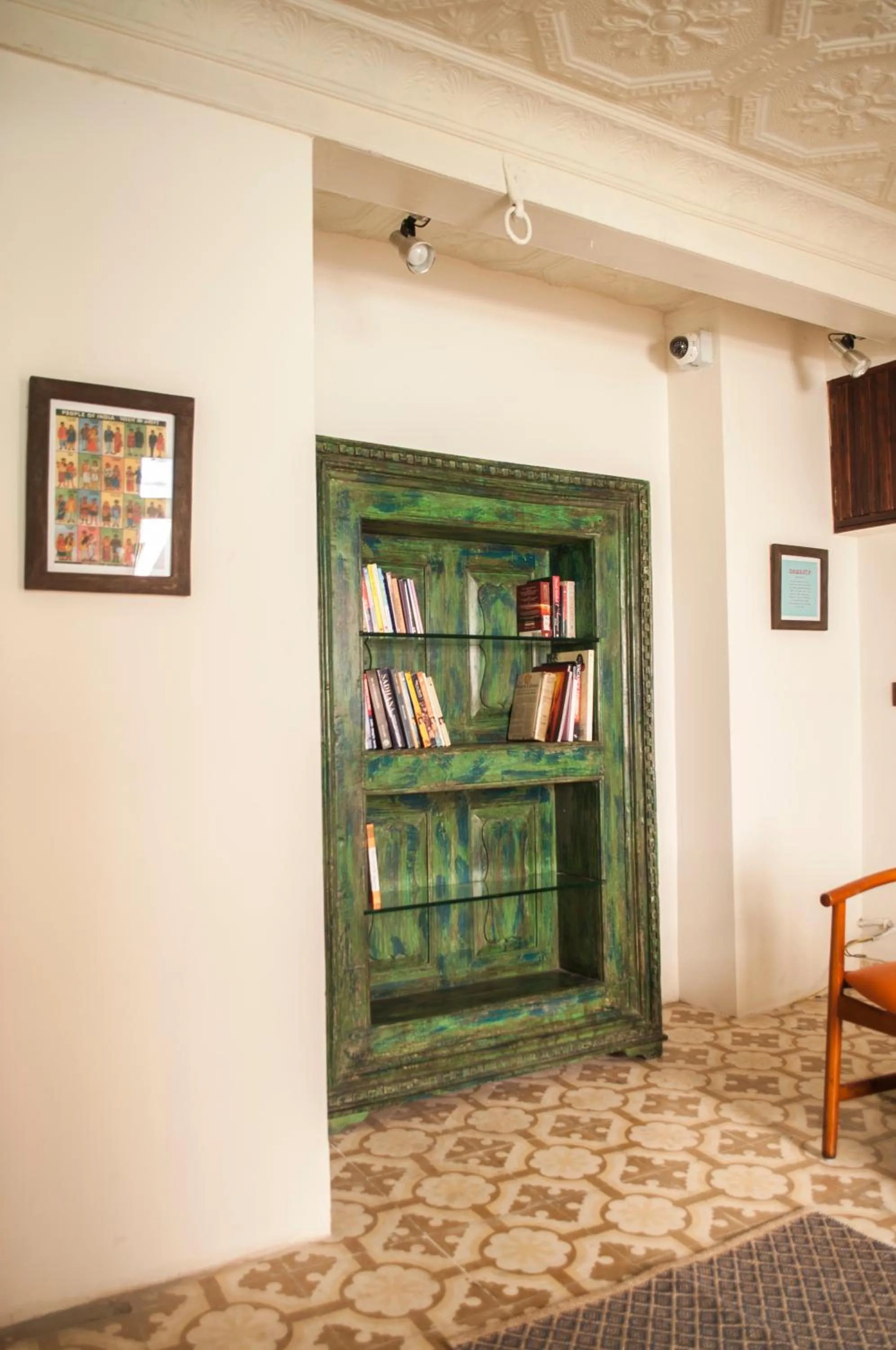 Floor plan in French Haveli