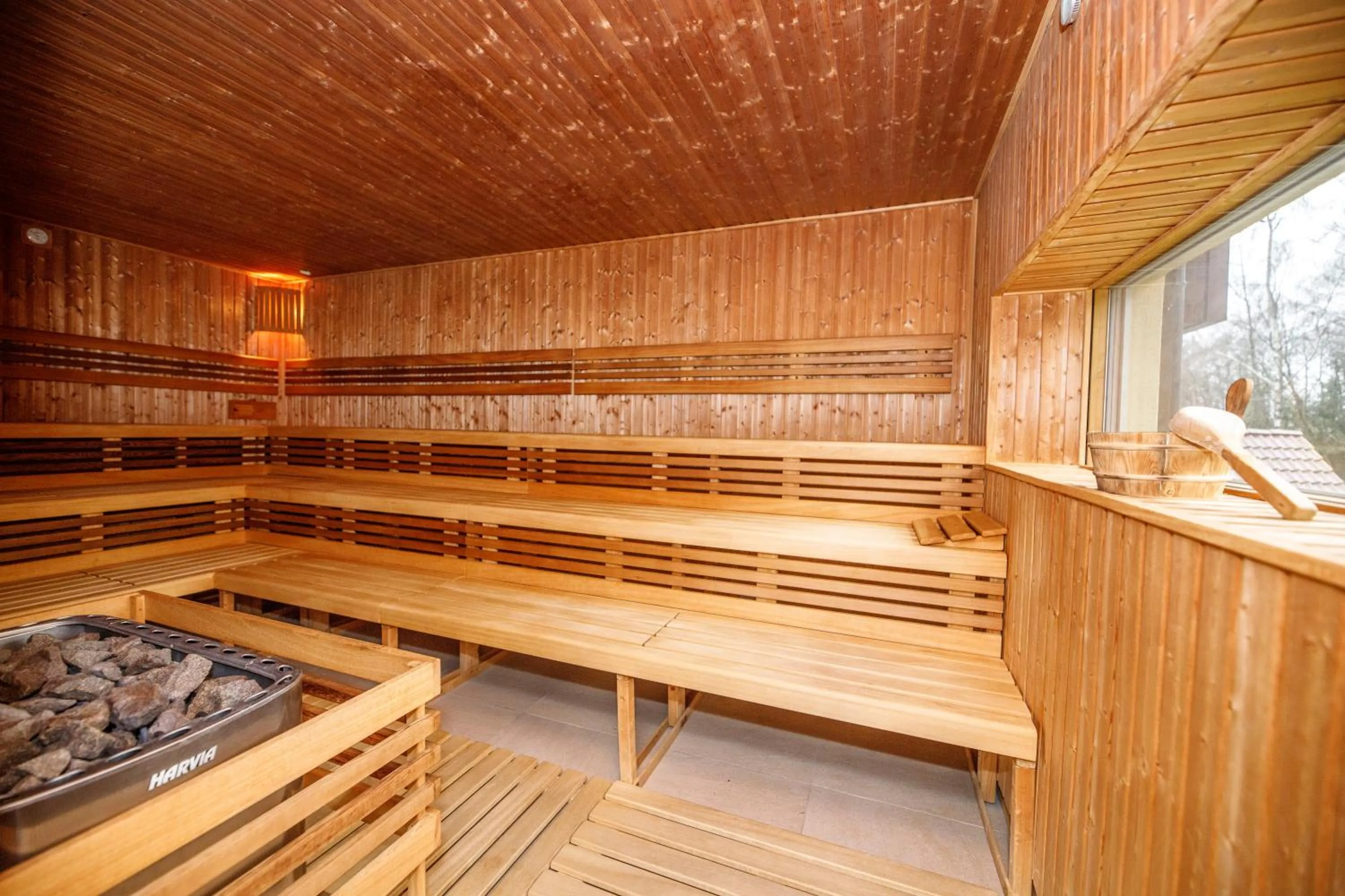 Sauna in Amantis Vital Sport Hotel