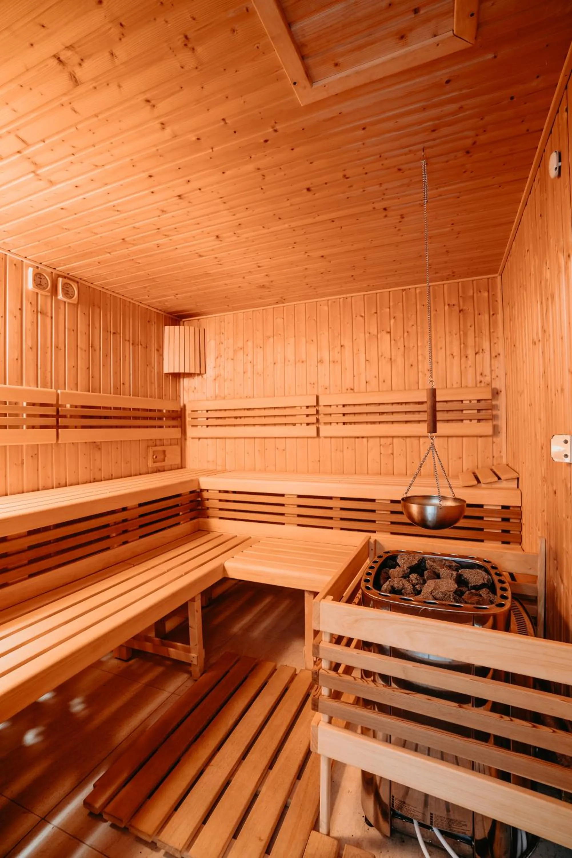 Sauna in Amantis Vital Sport Hotel