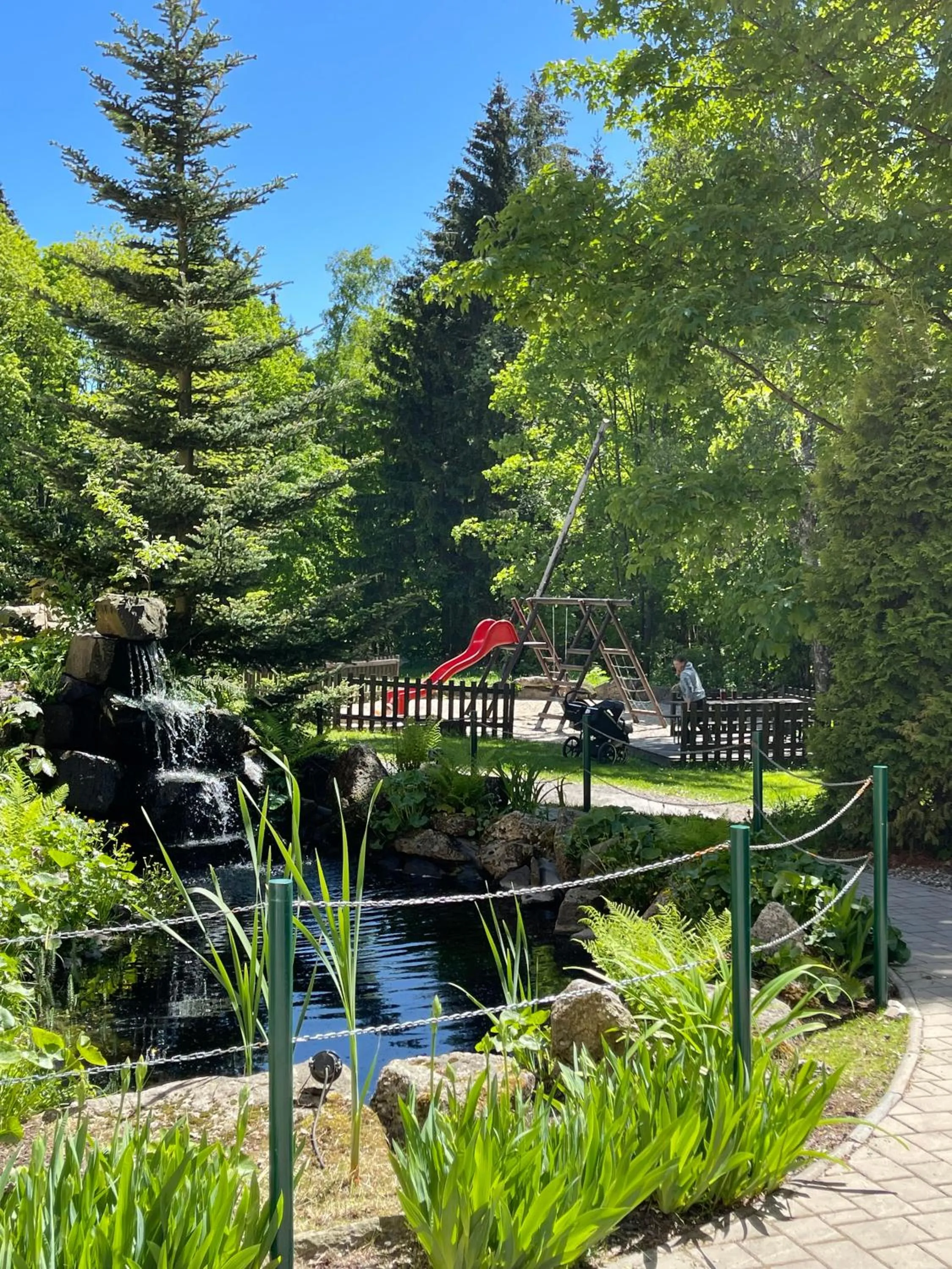 Patio in Amantis Vital Sport Hotel