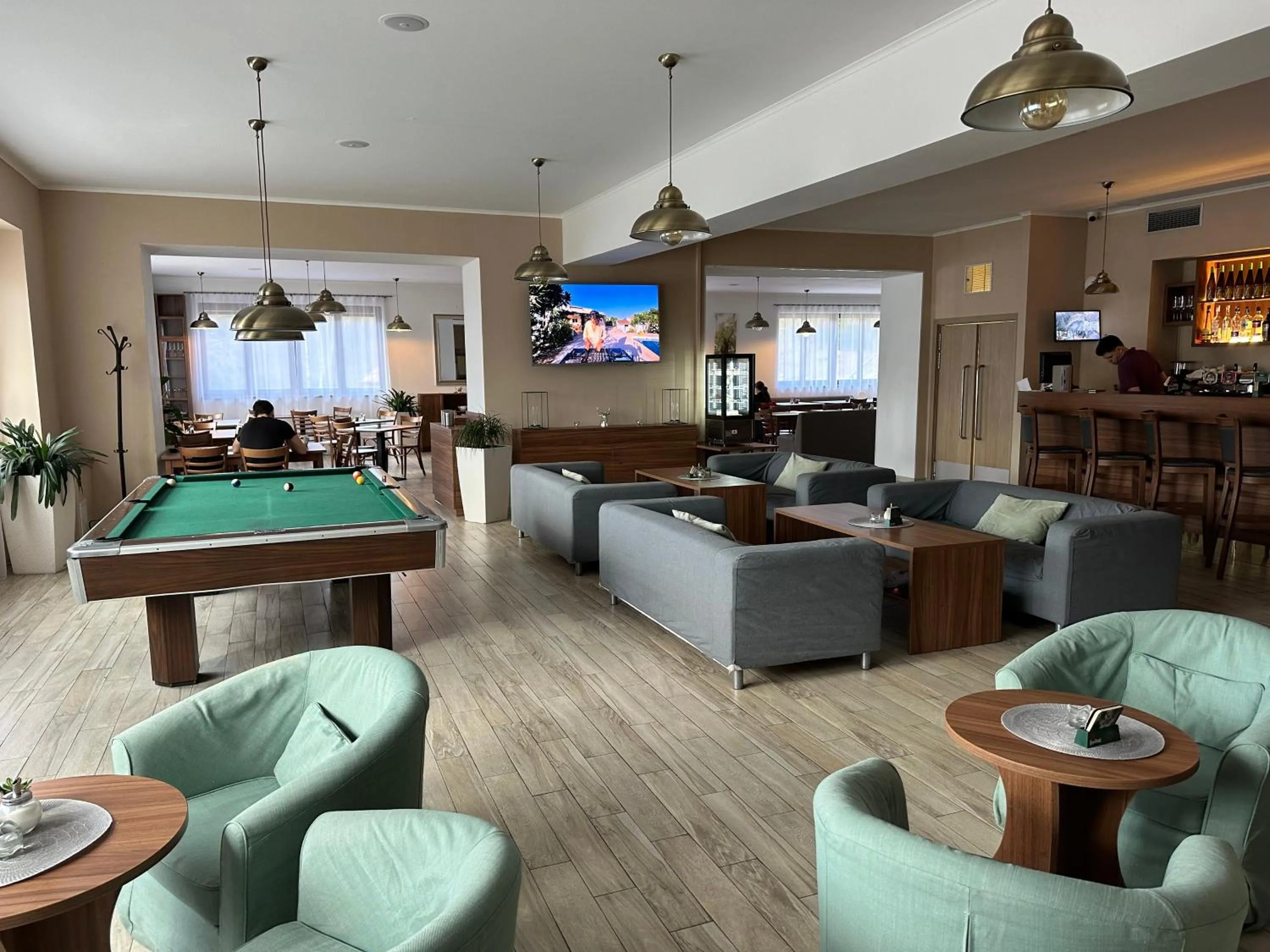 Communal lounge/ TV room in Amantis Vital Sport Hotel