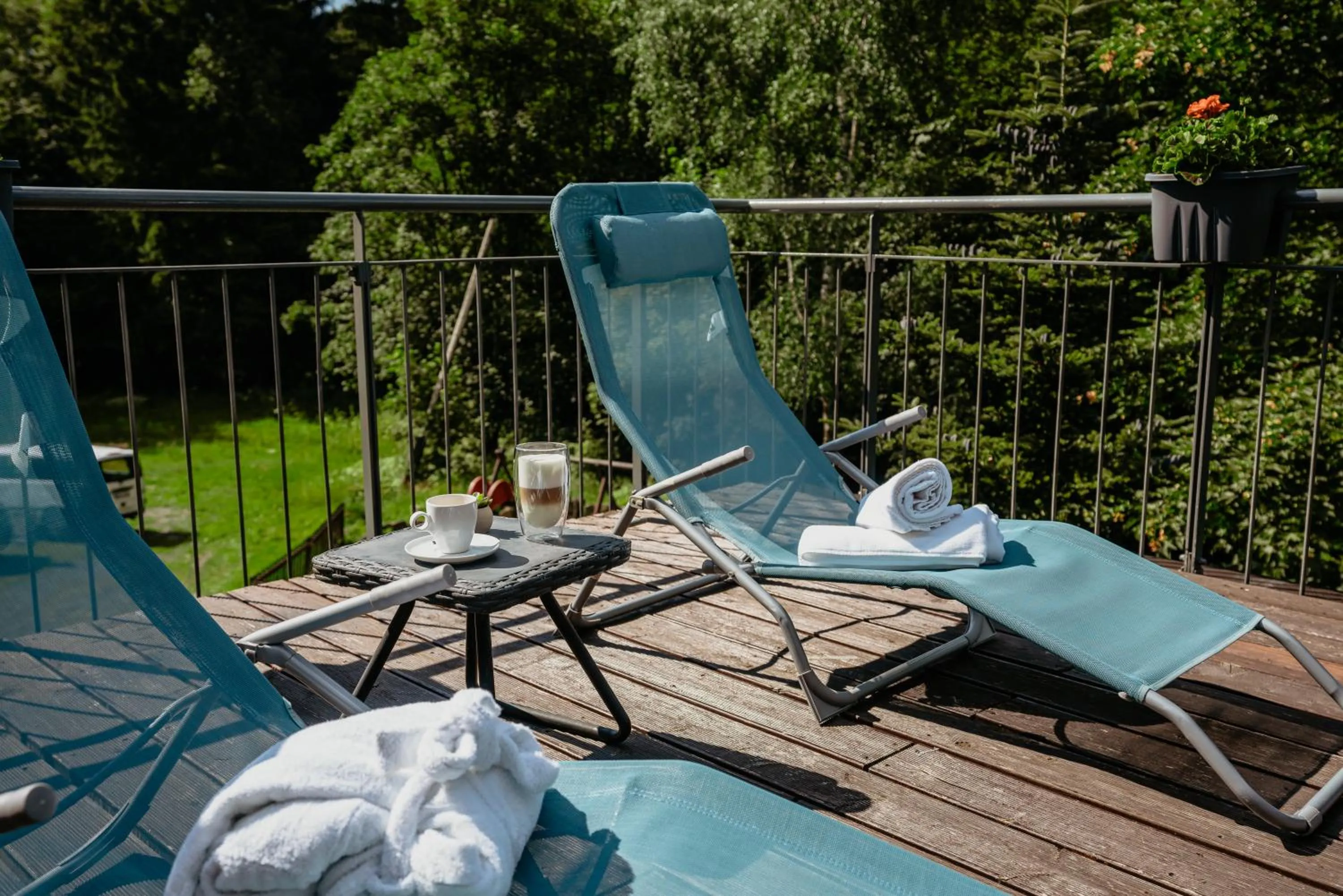 Patio in Amantis Vital Sport Hotel