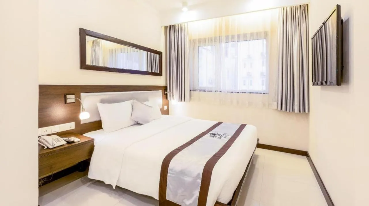 Bed in Hong Ha HOTEL