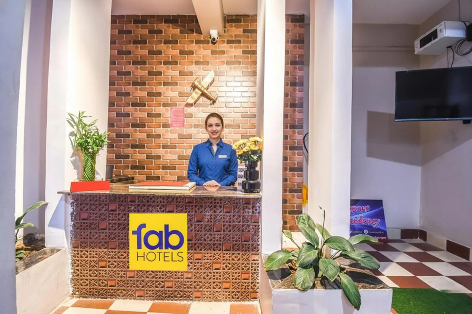 Lobby or reception in FabHotel Airport Residency I - Nr Bhubaneswar Airport
