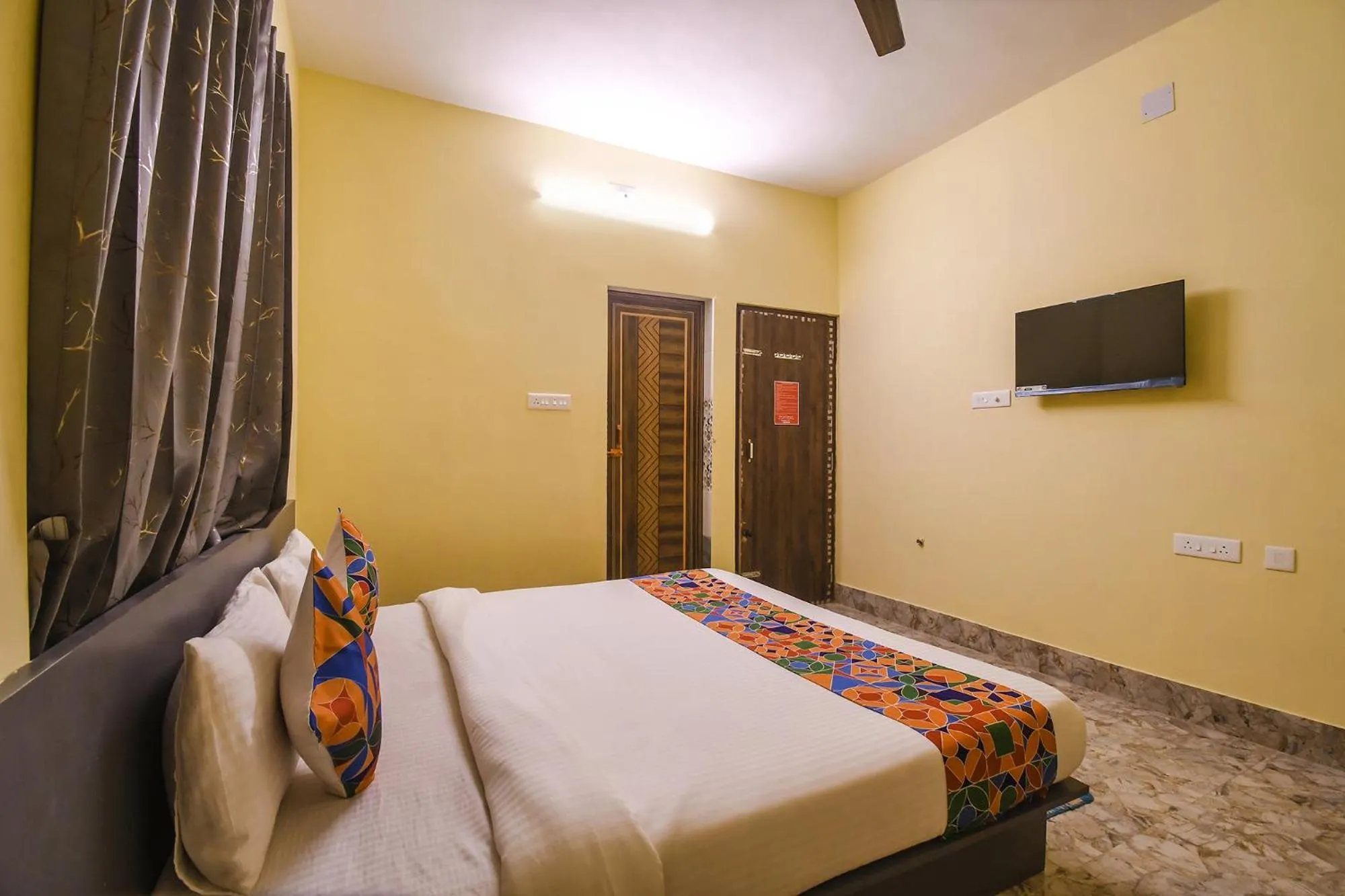 Bed in FabHotel Airport Residency I - Nr Bhubaneswar Airport