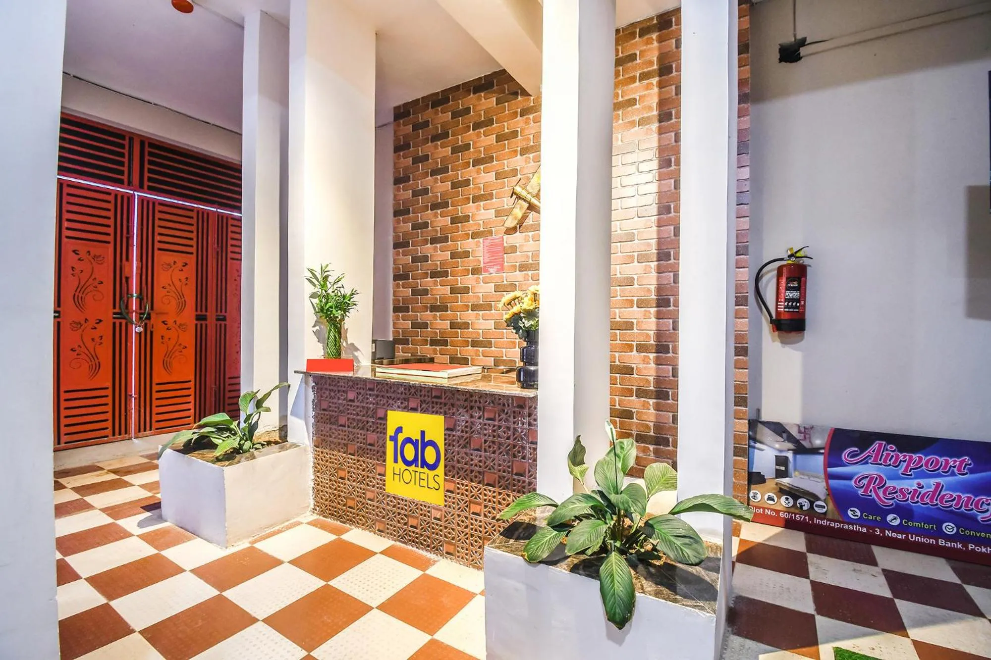 Lobby or reception in FabHotel Airport Residency I - Nr Bhubaneswar Airport