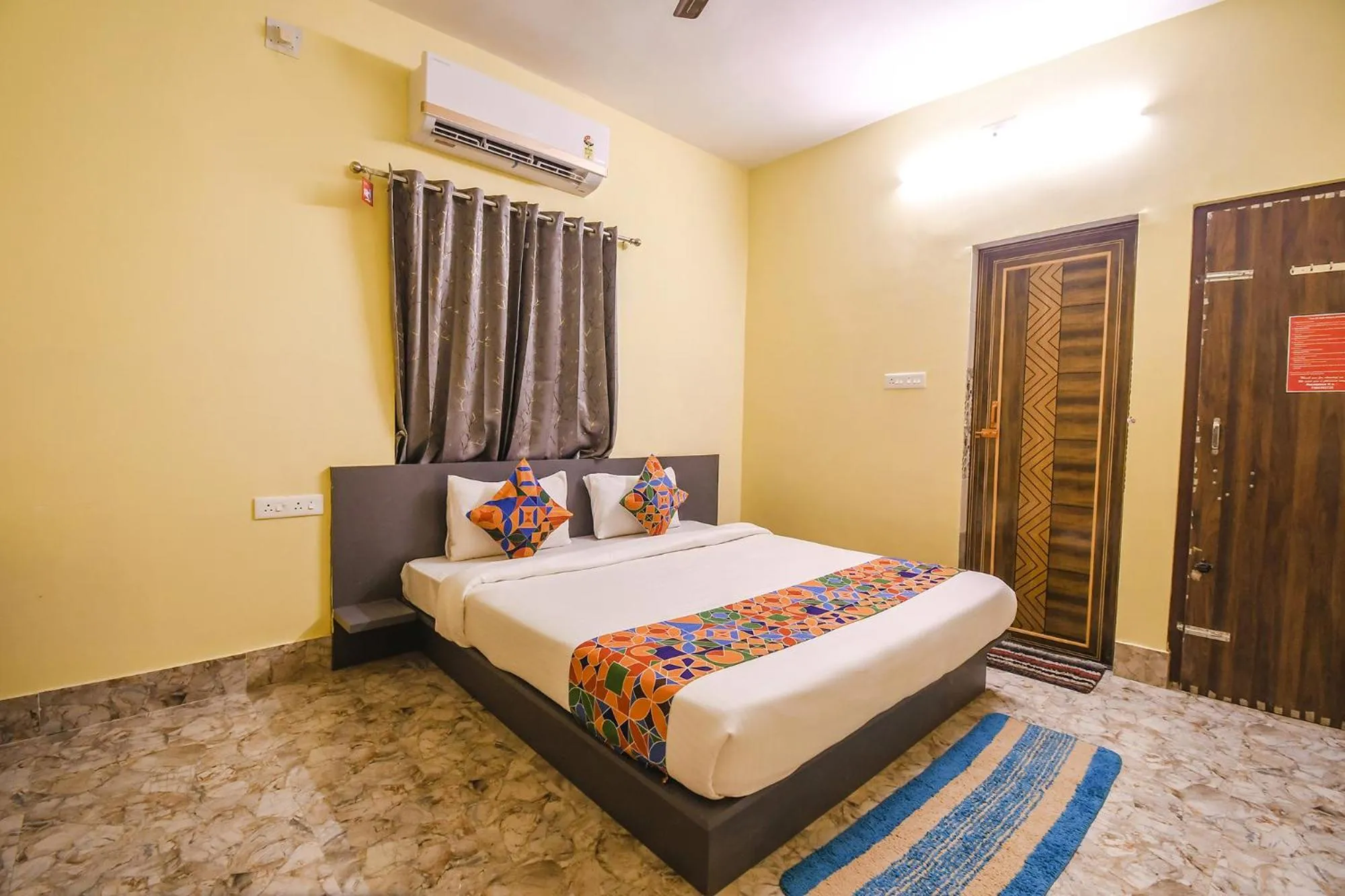 Bed in FabHotel Airport Residency I - Nr Bhubaneswar Airport