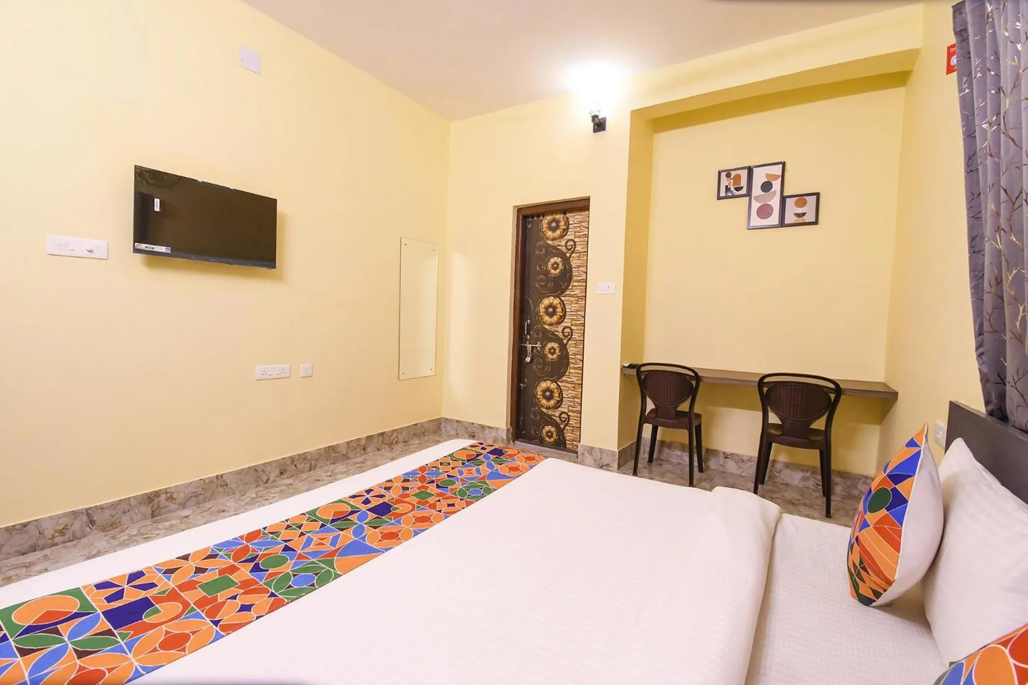 Bed in FabHotel Airport Residency I - Nr Bhubaneswar Airport