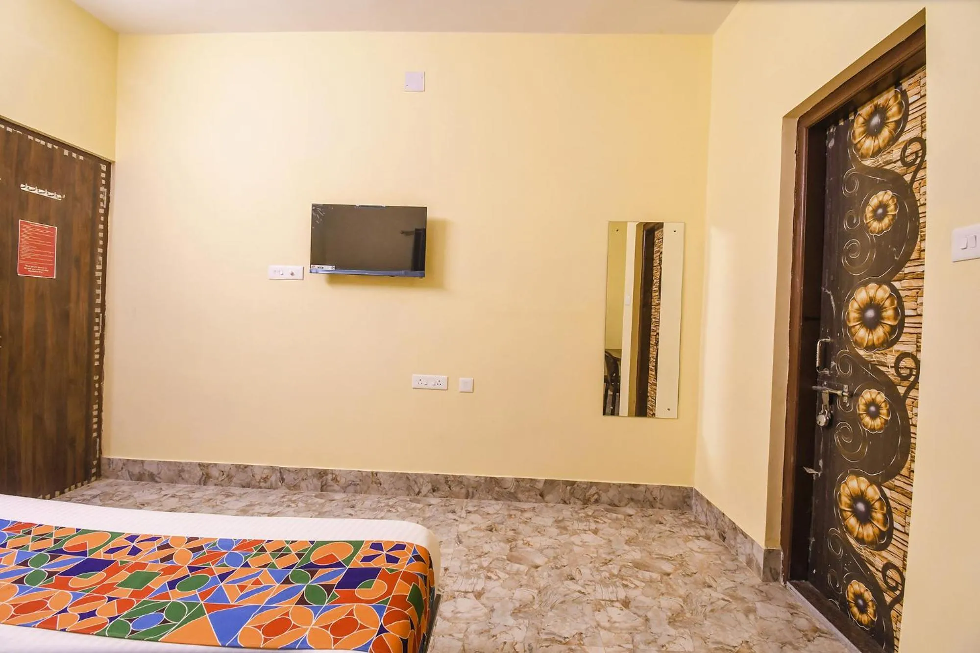 Bed in FabHotel Airport Residency I - Nr Bhubaneswar Airport