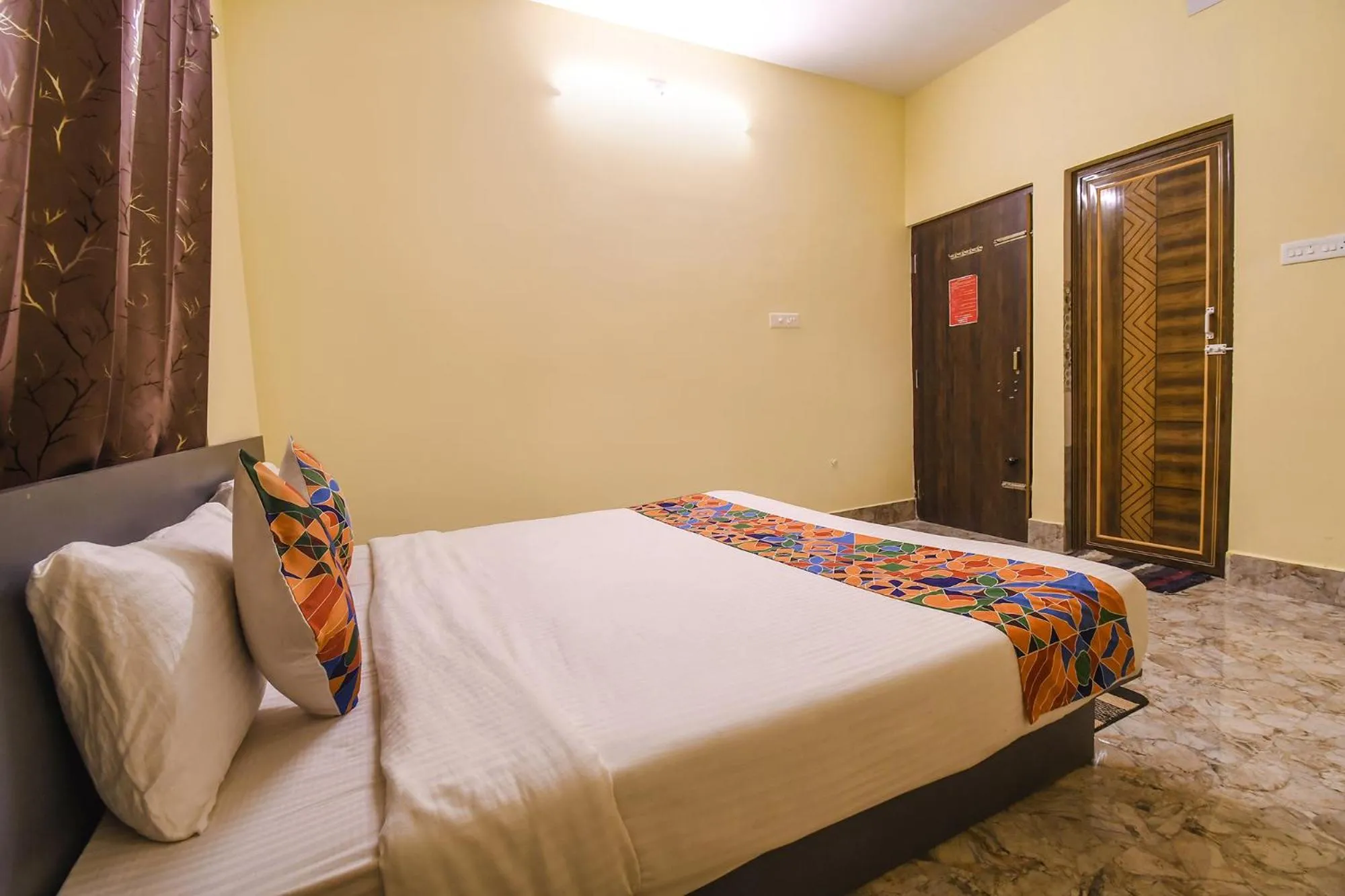 Bed in FabHotel Airport Residency I - Nr Bhubaneswar Airport