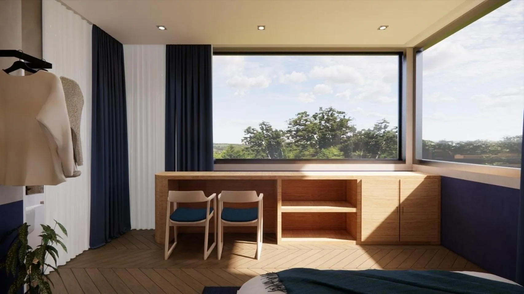 Bird's eye view in The Willoughby Maerim Hotel