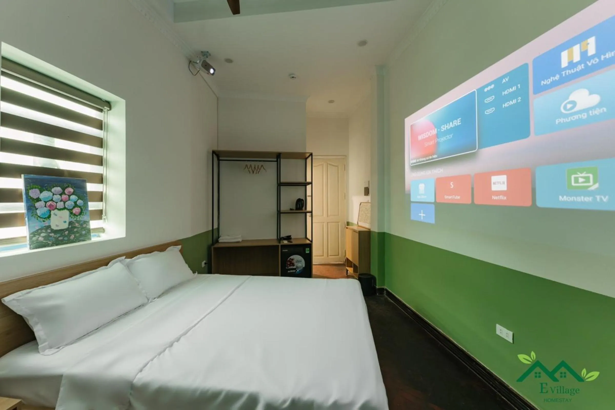 Bed in E Village Hotel Hanoi