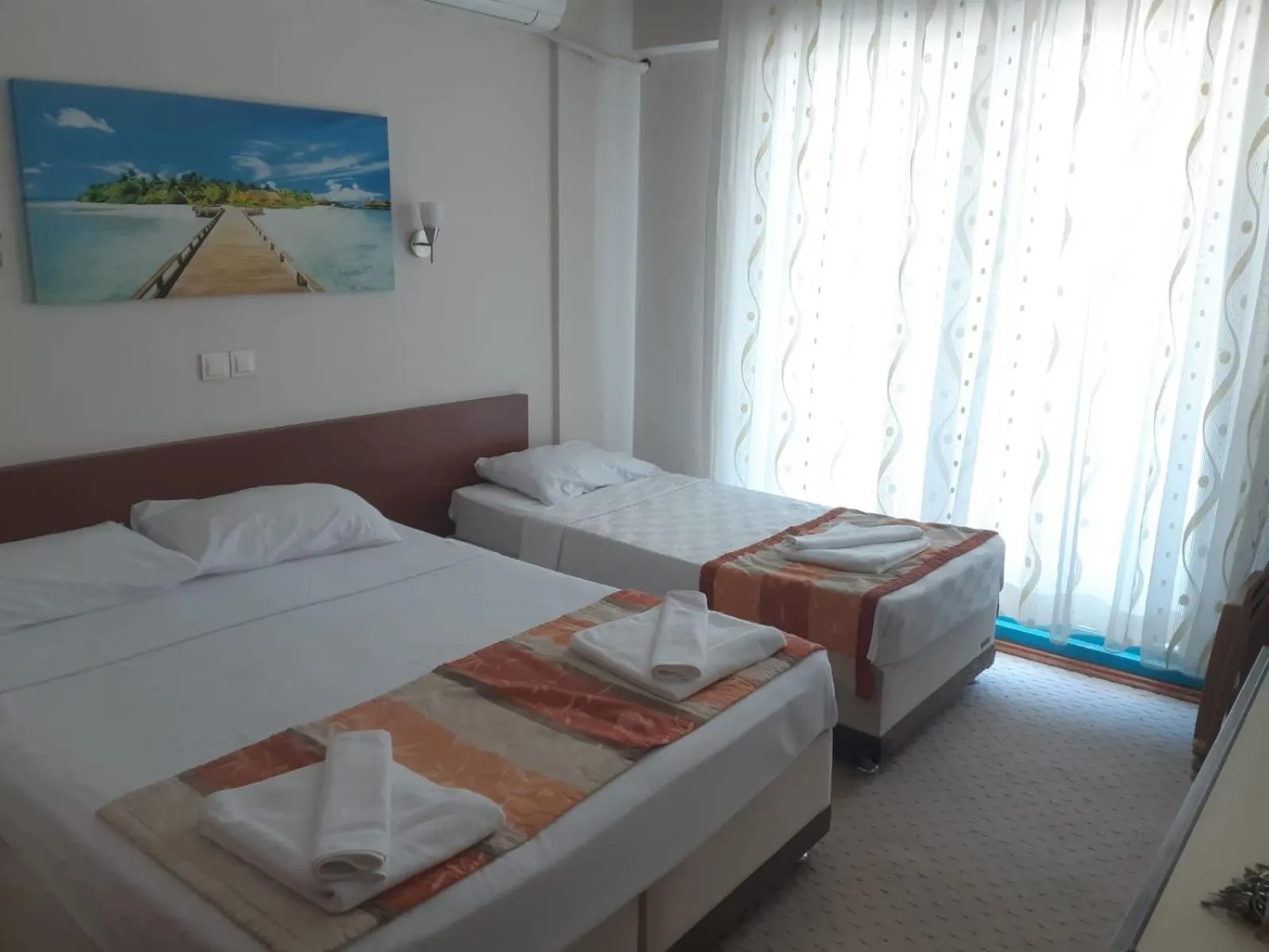 Bed in Efsane HOTEL DİDİM