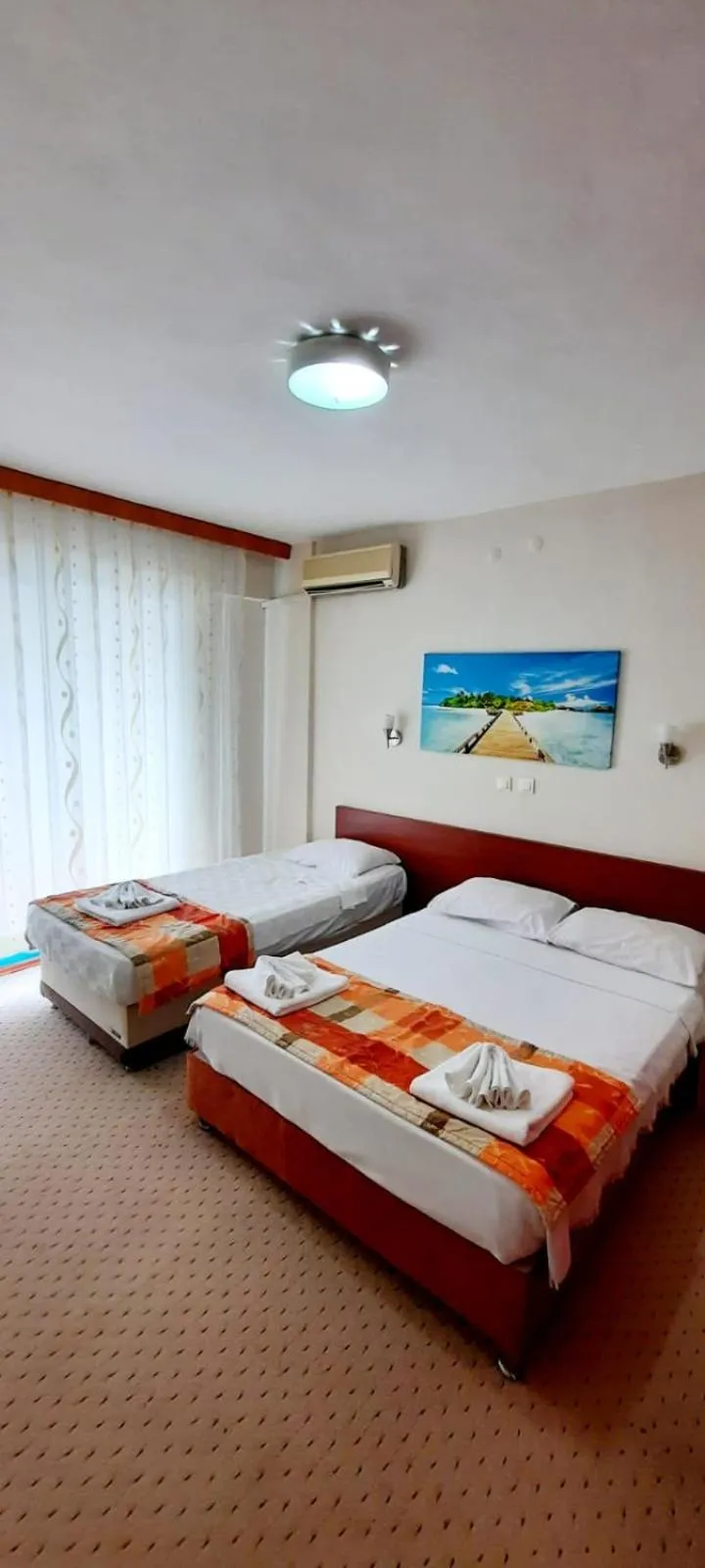 Bed in Efsane HOTEL DİDİM