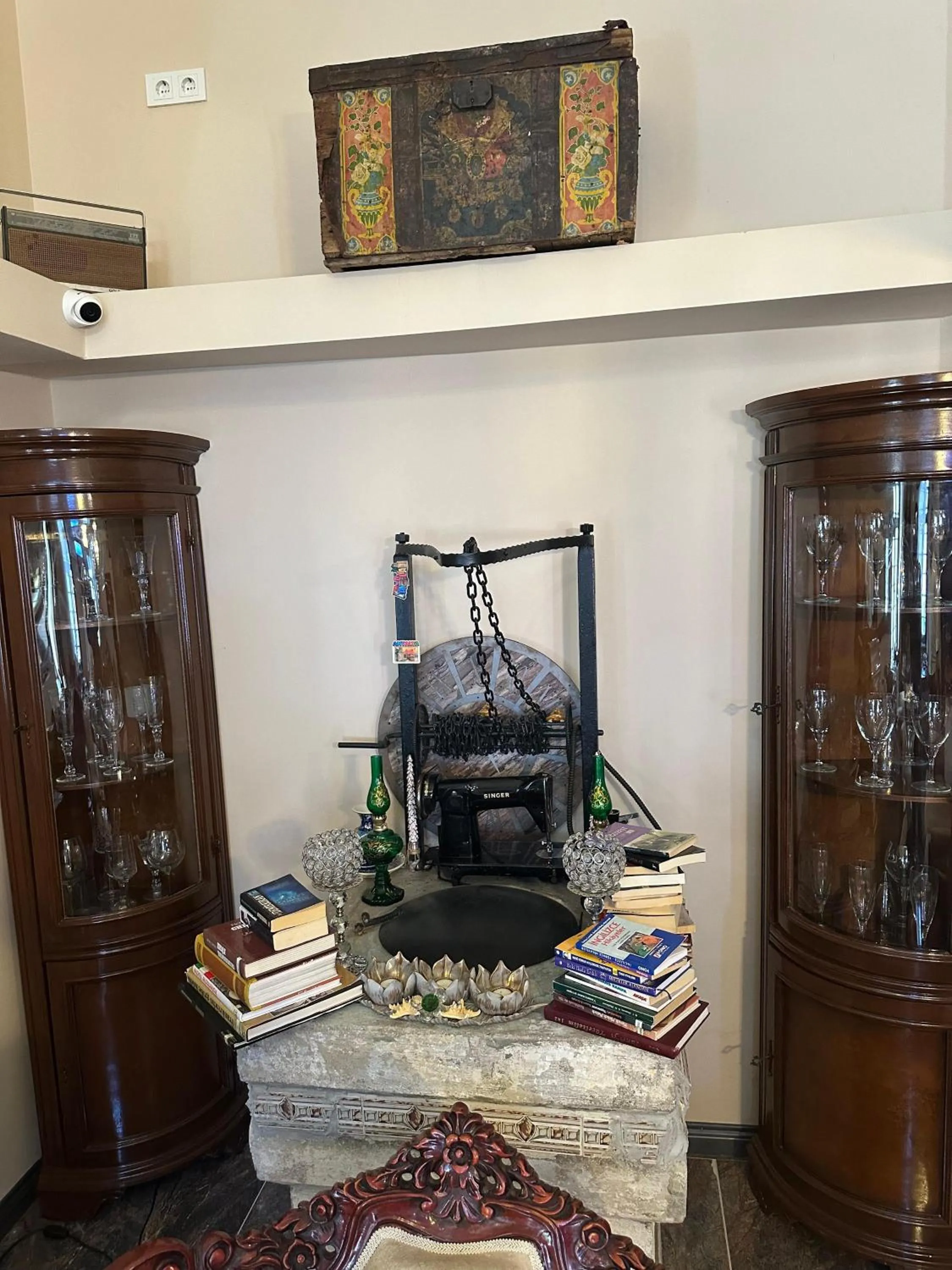 Decorative detail in Loost Town Inn Hotel