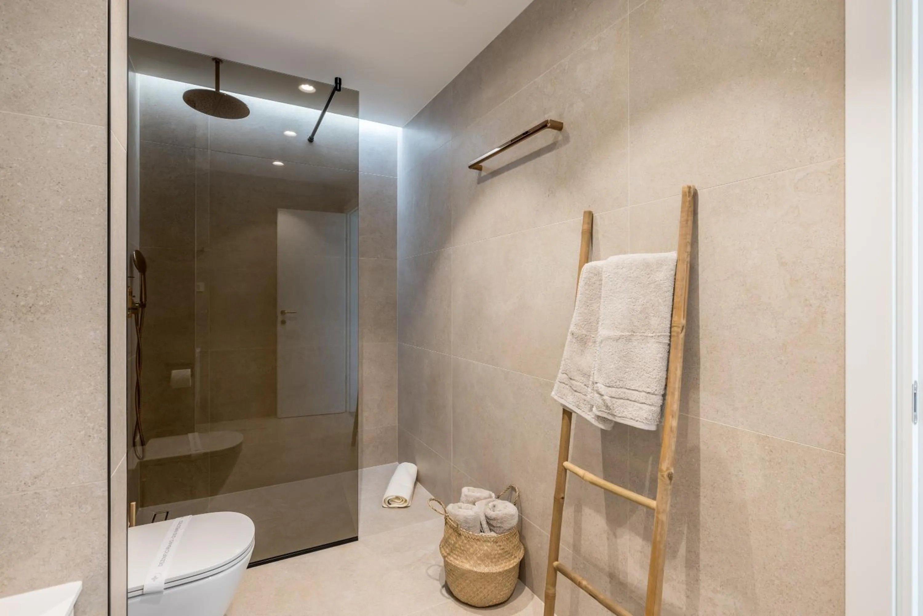 Bathroom in Hotel Aria