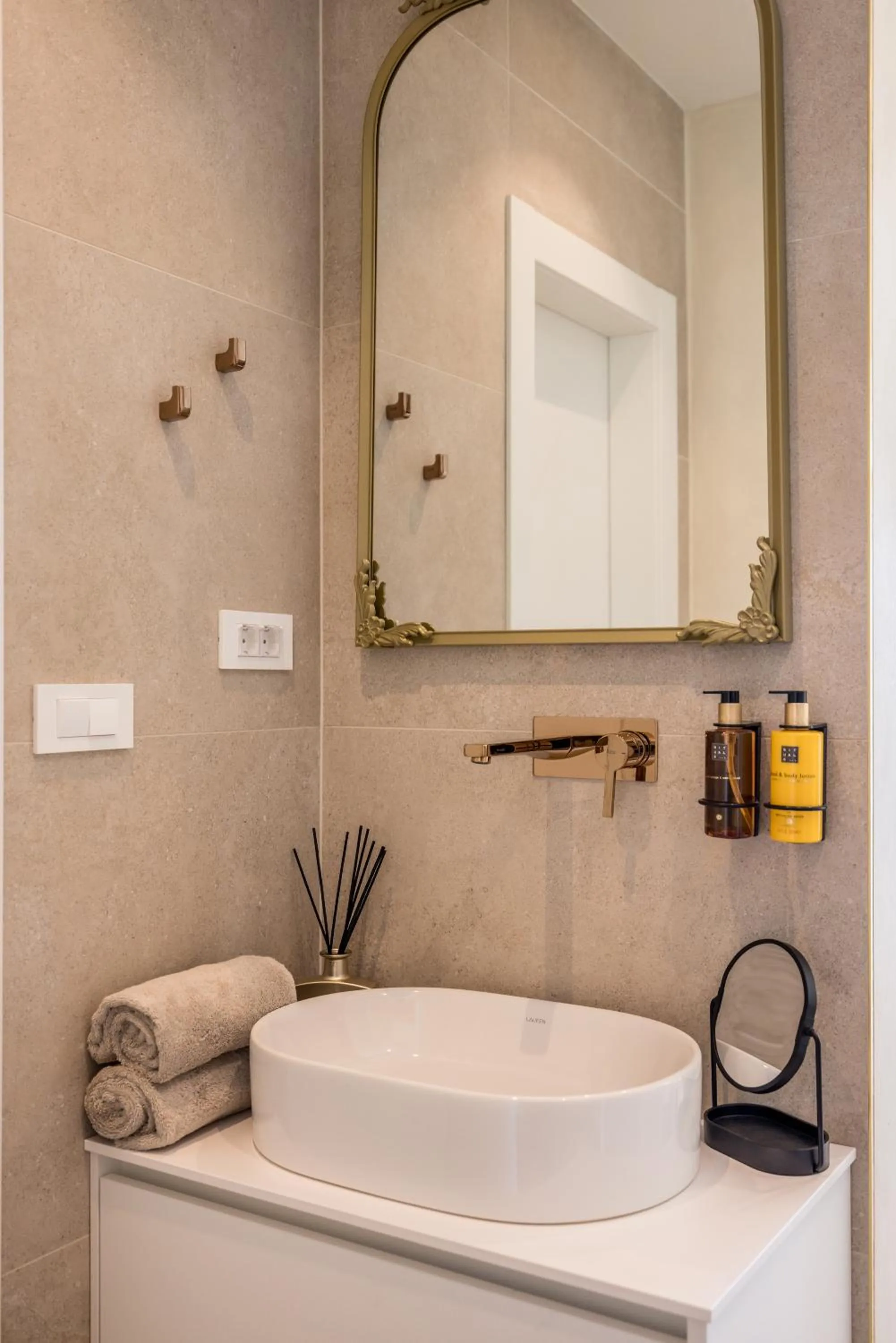 Bathroom in Hotel Aria