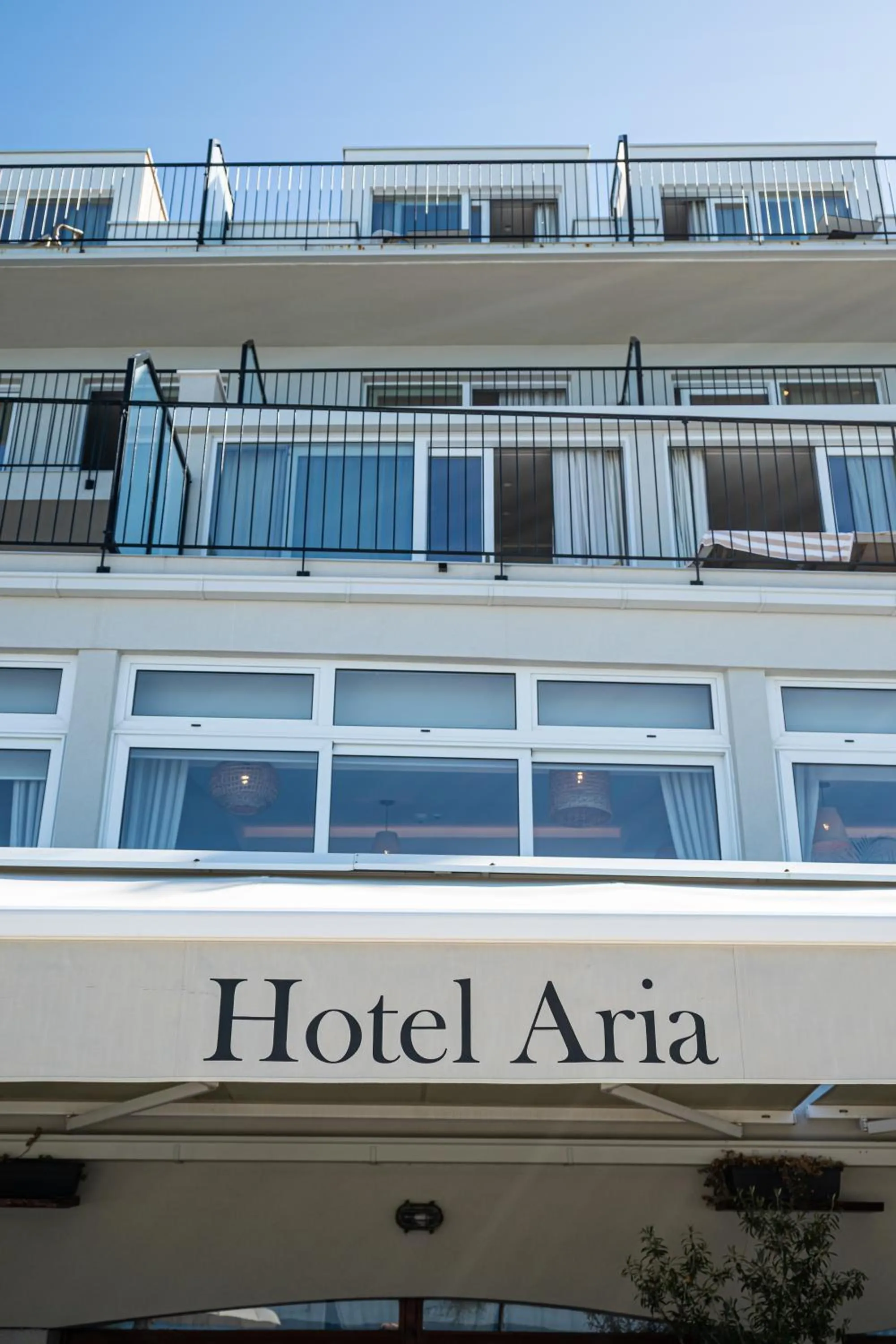 Property building in Hotel Aria