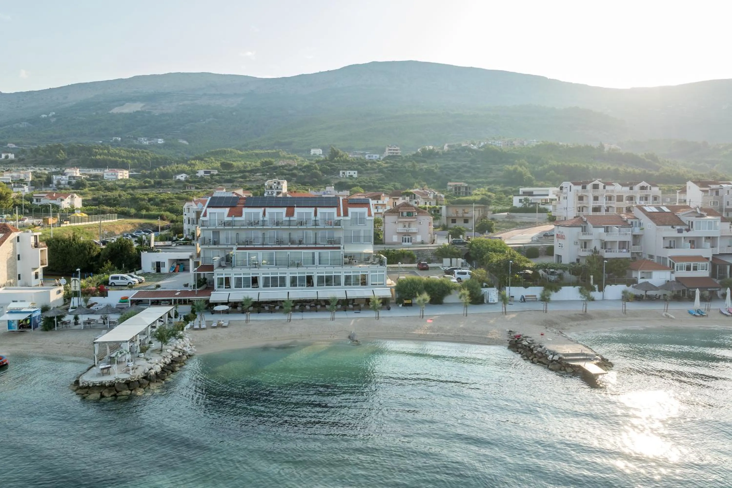 Bird's eye view in Hotel Aria