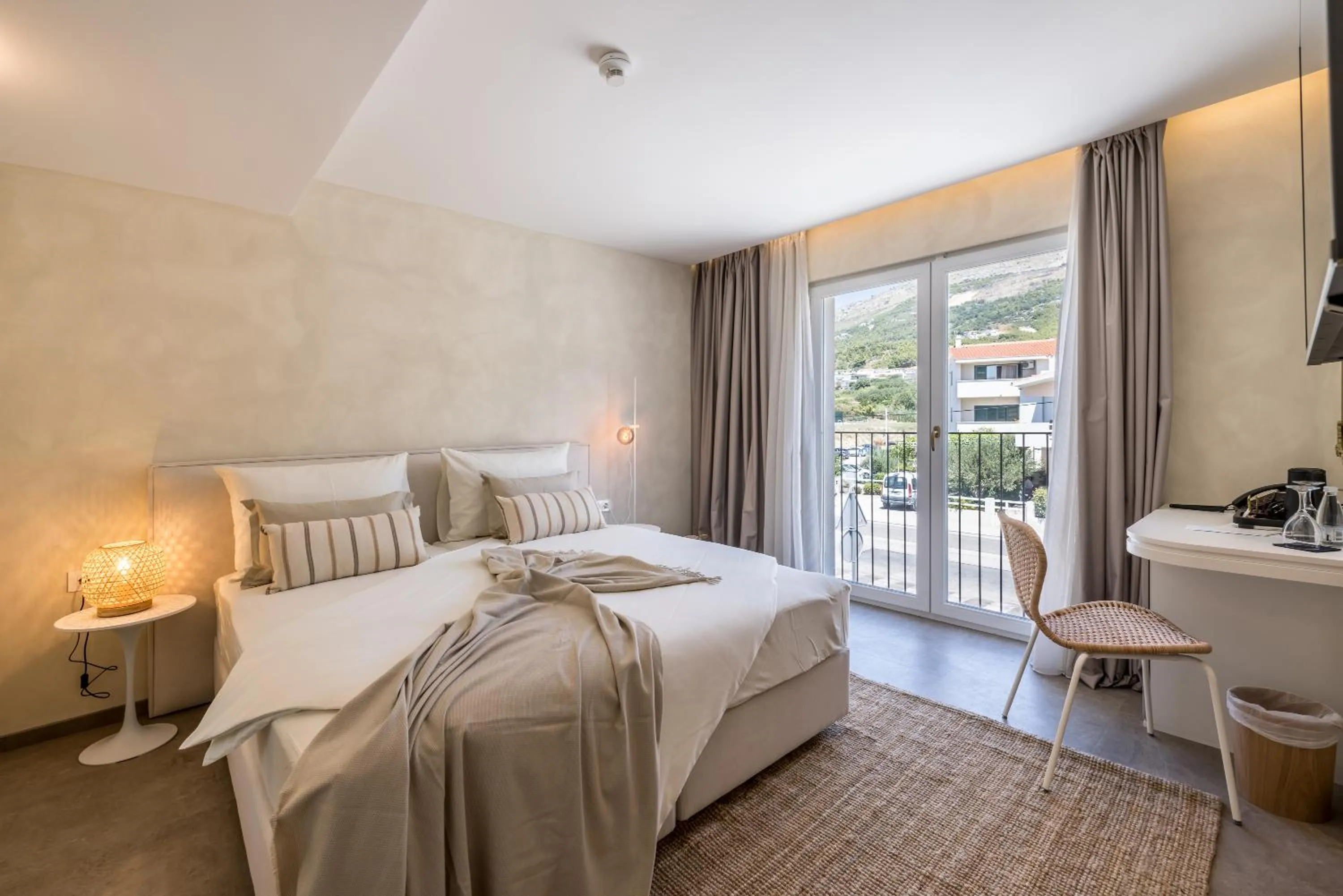 Mountain view, Bed in Hotel Aria