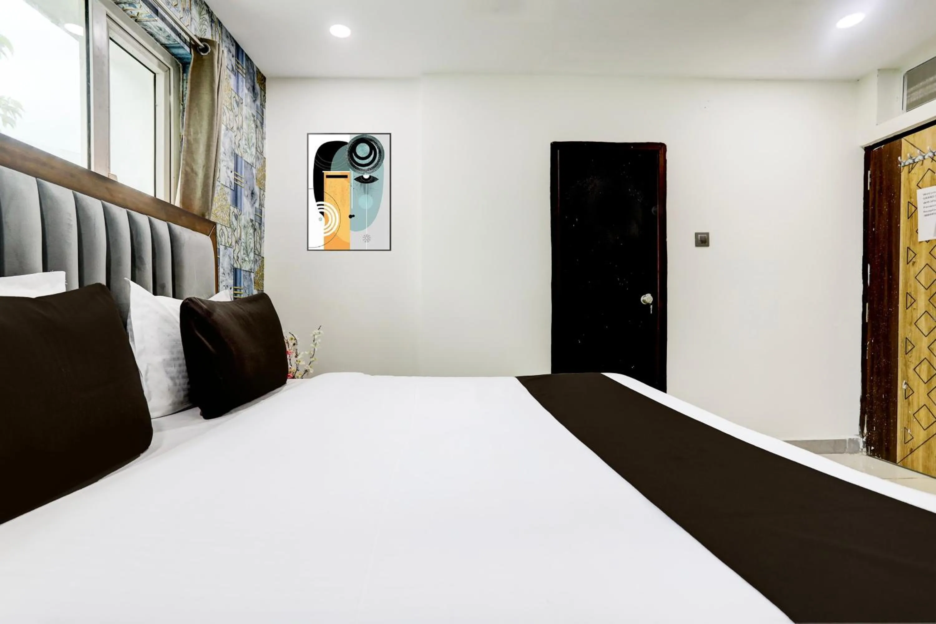 Bedroom, Bed in Townhouse VIP Hills Hitech City