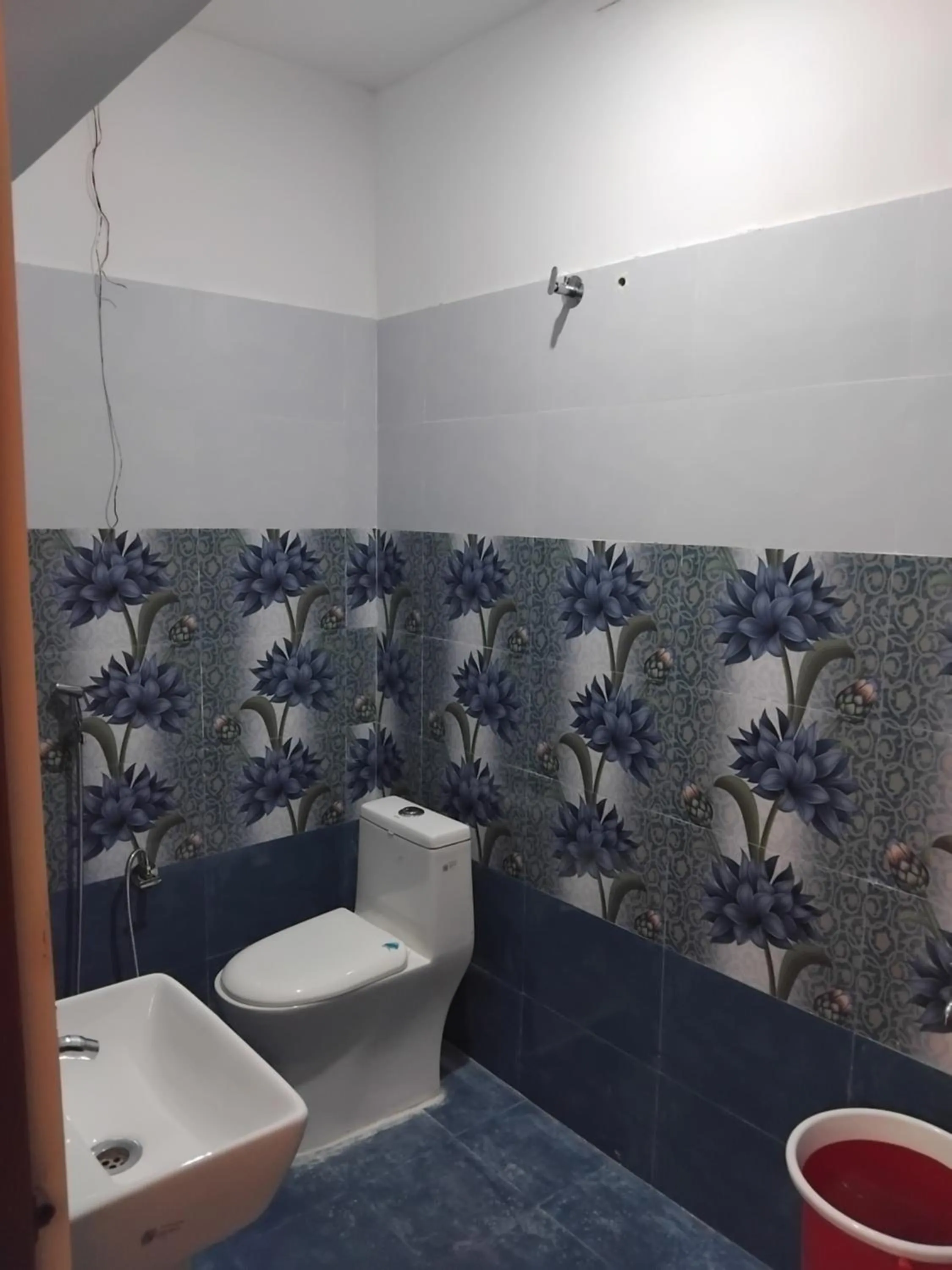 Bathroom in Selvi Residency