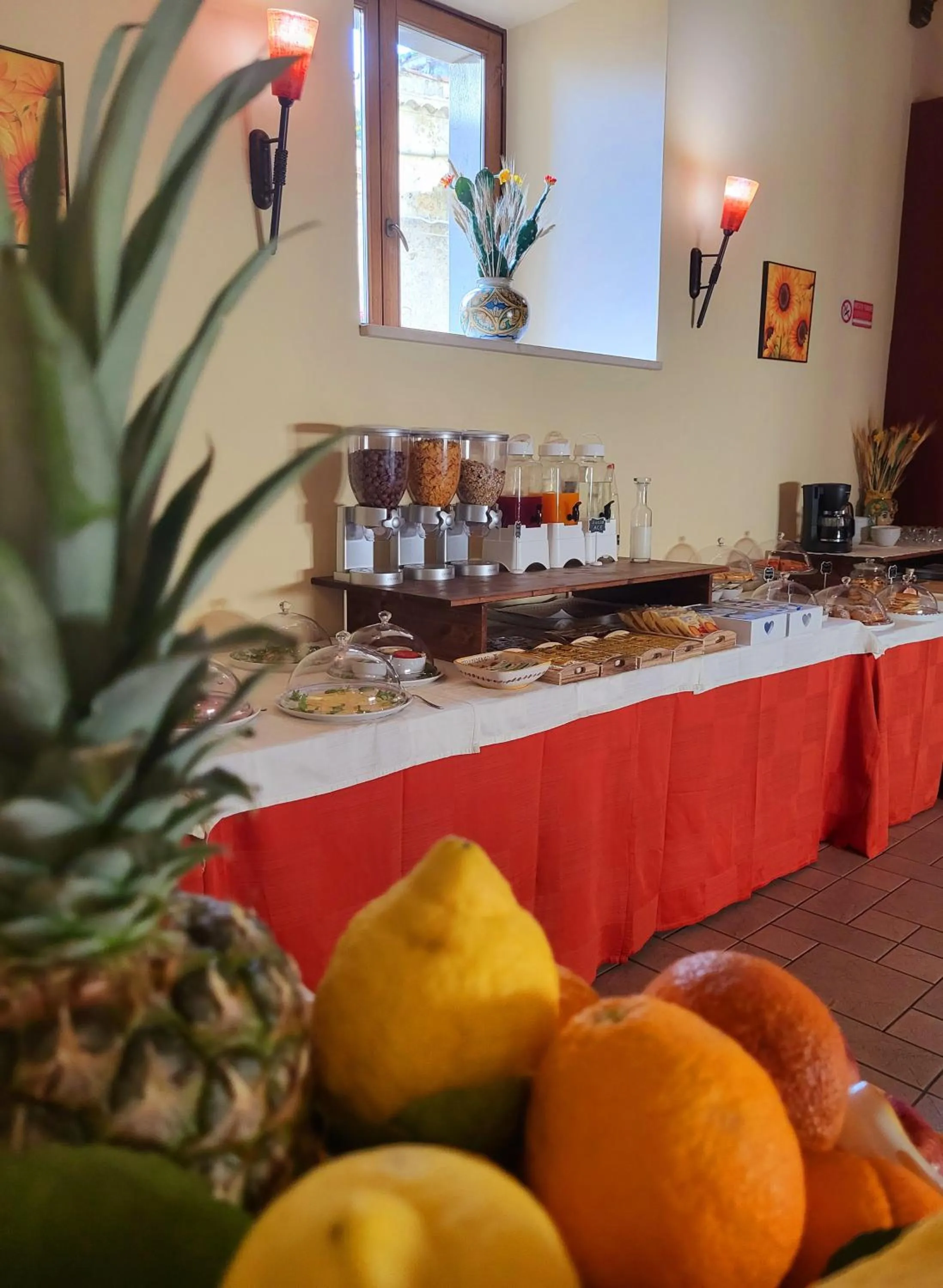 Breakfast in Hotel Federico II