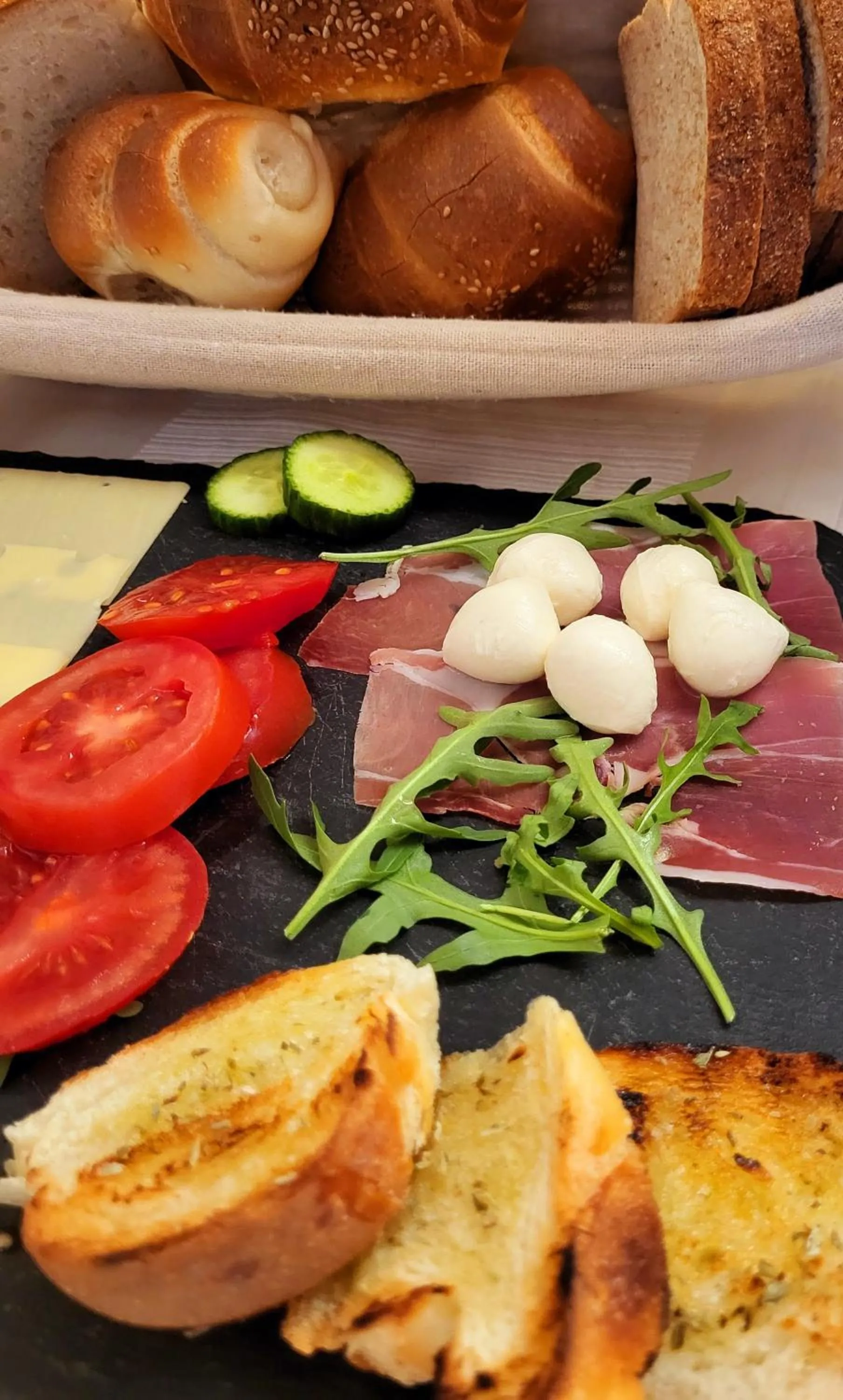 Food and drinks in Hotel Federico II