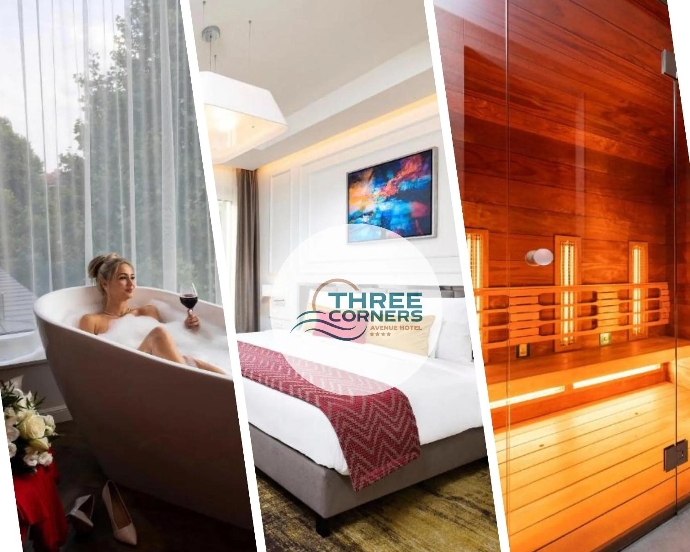 Bed in Three Corners Avenue Hotel