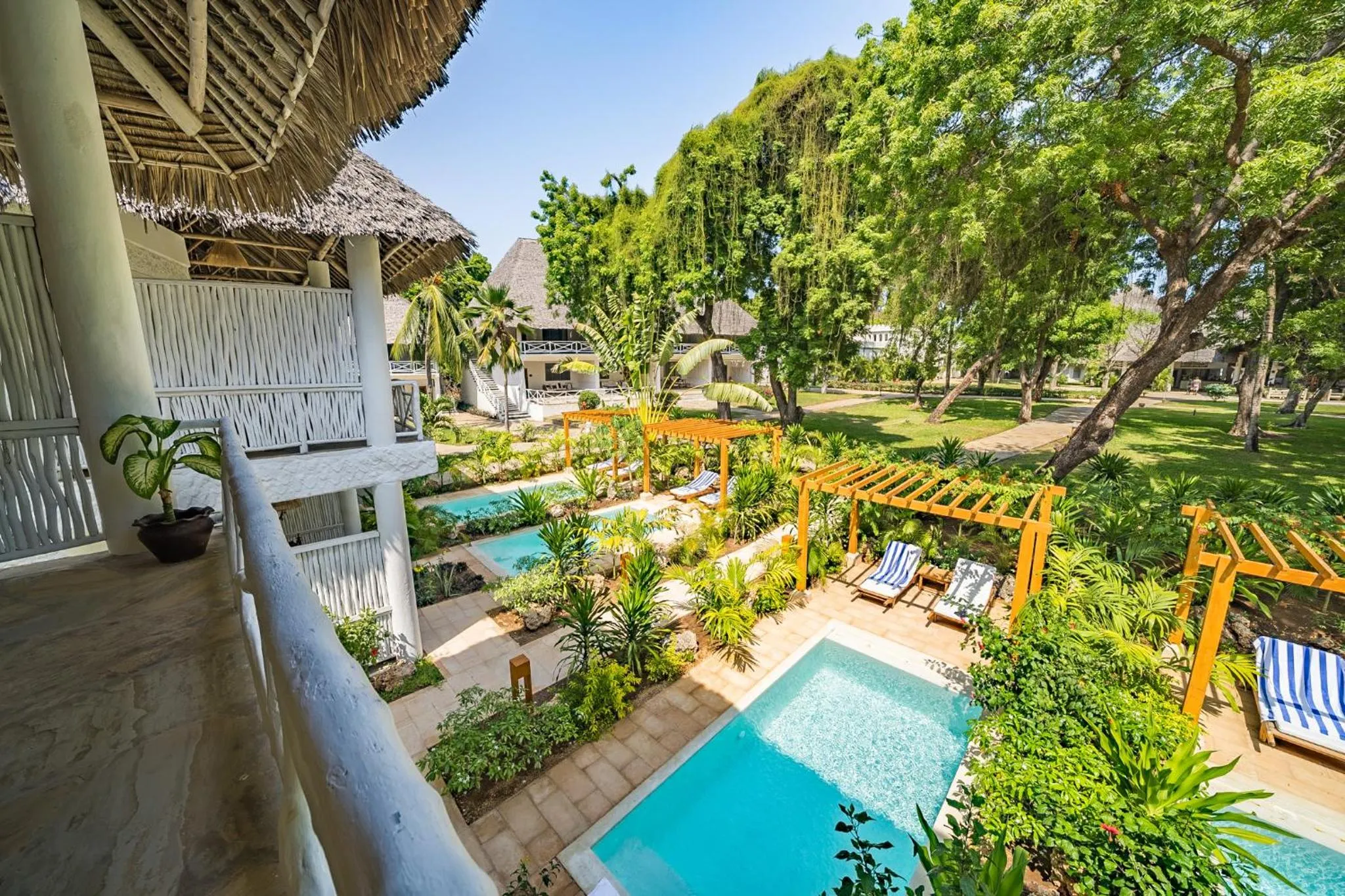 Pool view in Diamonds Malindi